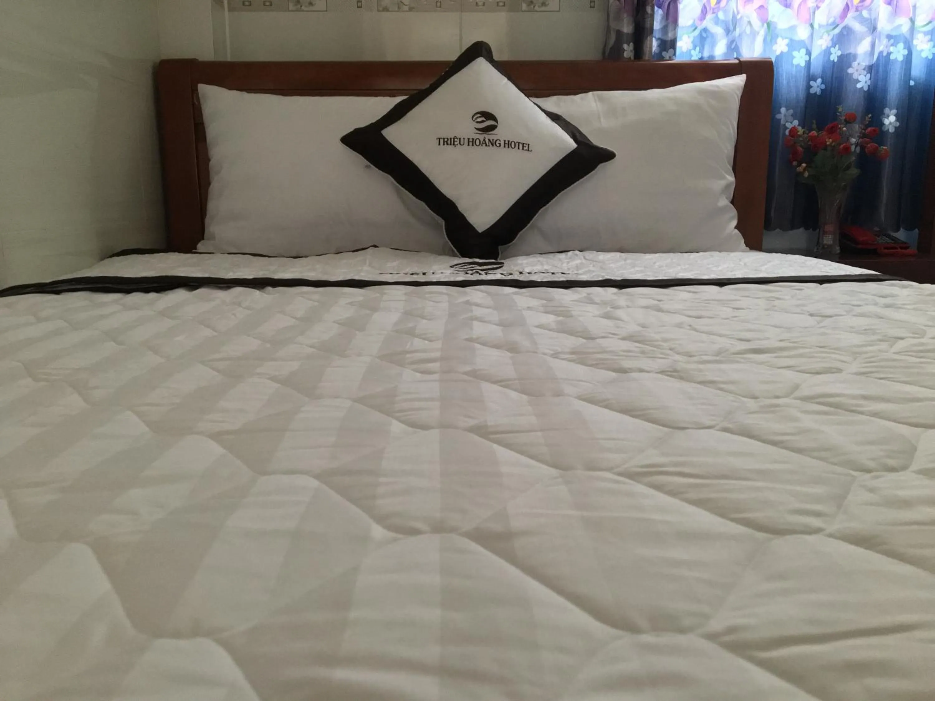 Bed in Triệu Hoàng Hotel