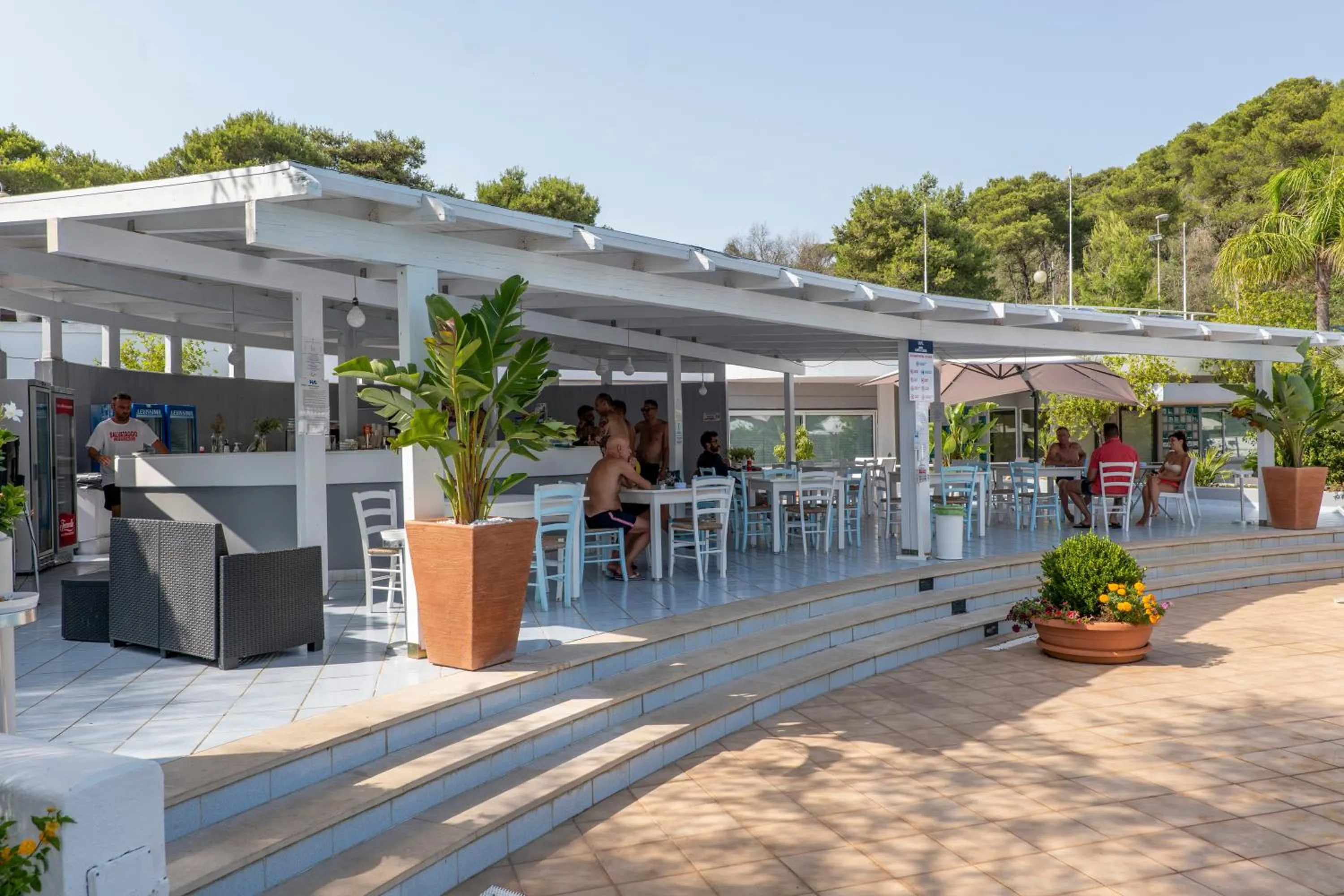 Swimming pool in Hotel Santa Lucia