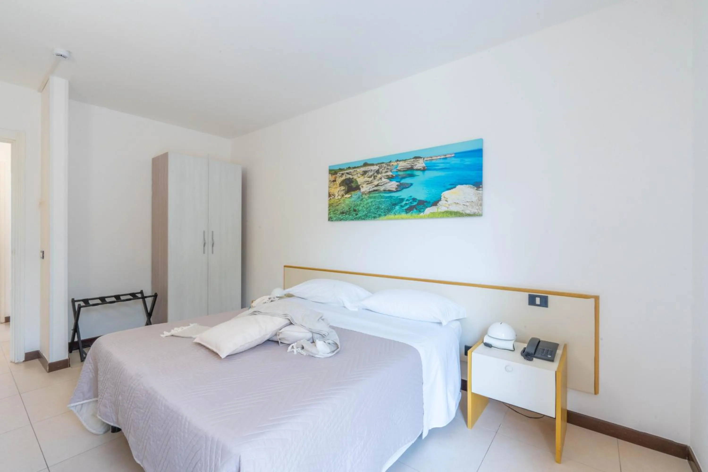 Bed in Hotel Santa Lucia