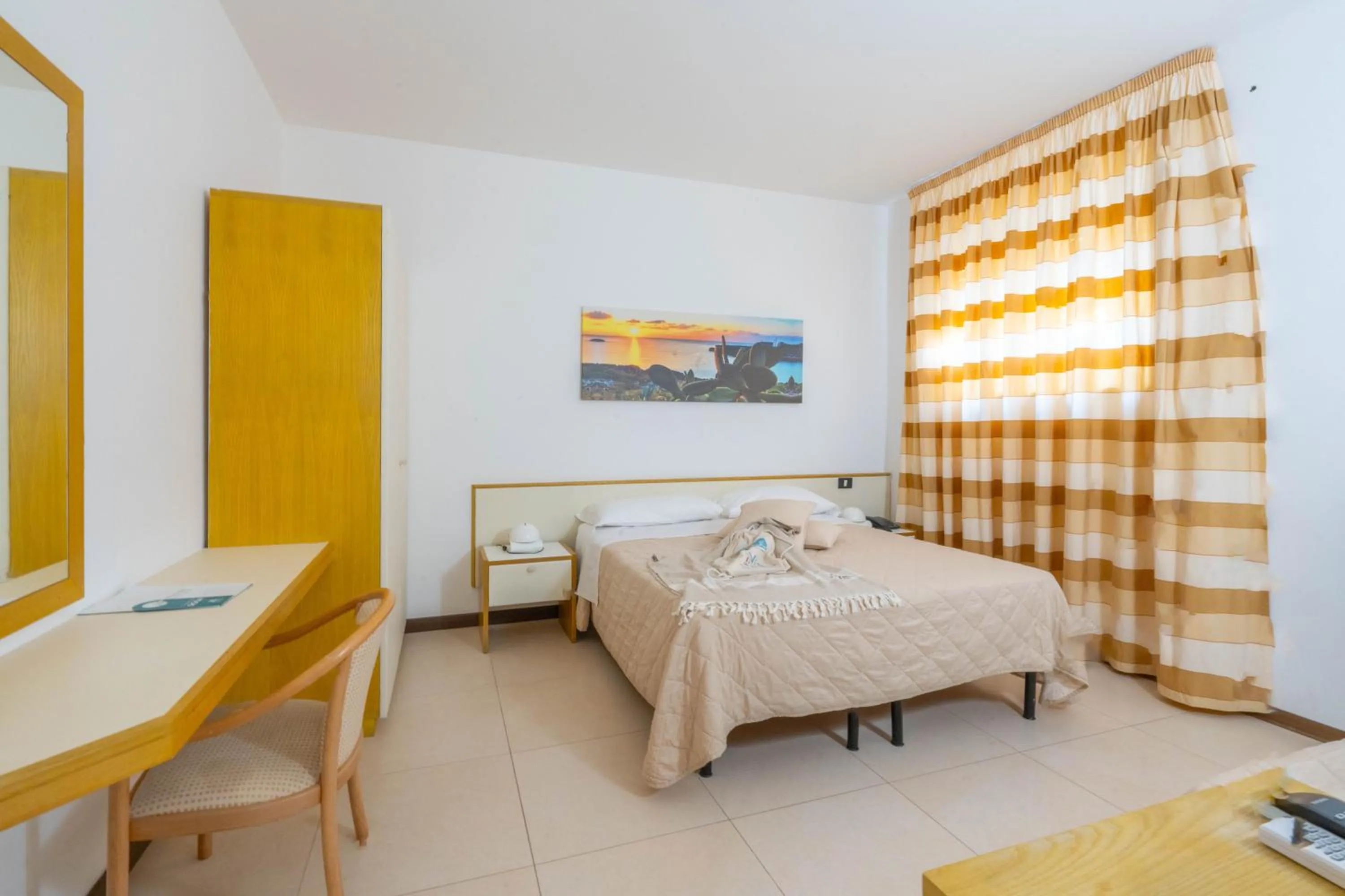 Bed in Hotel Santa Lucia