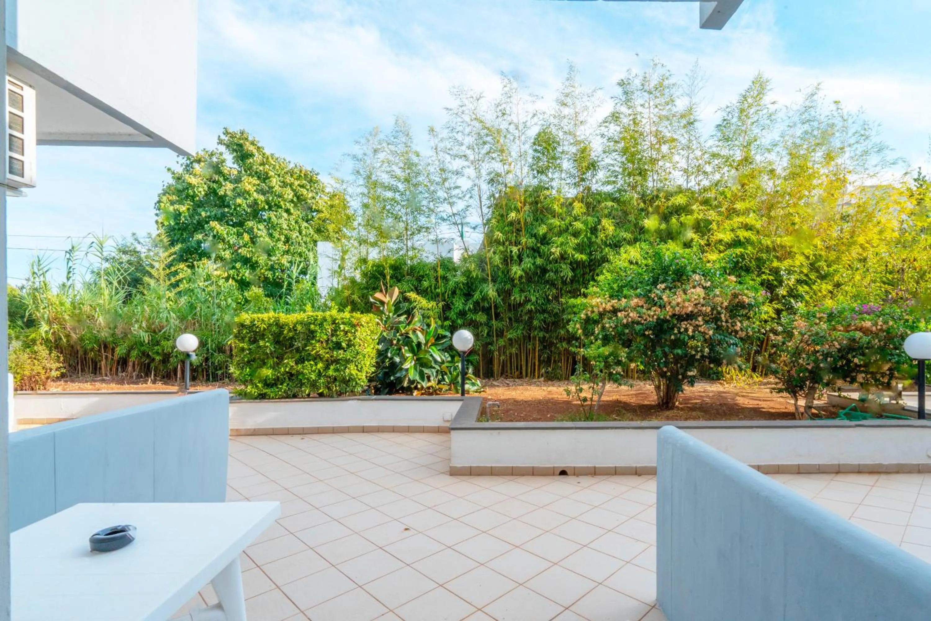 Patio in Hotel Santa Lucia