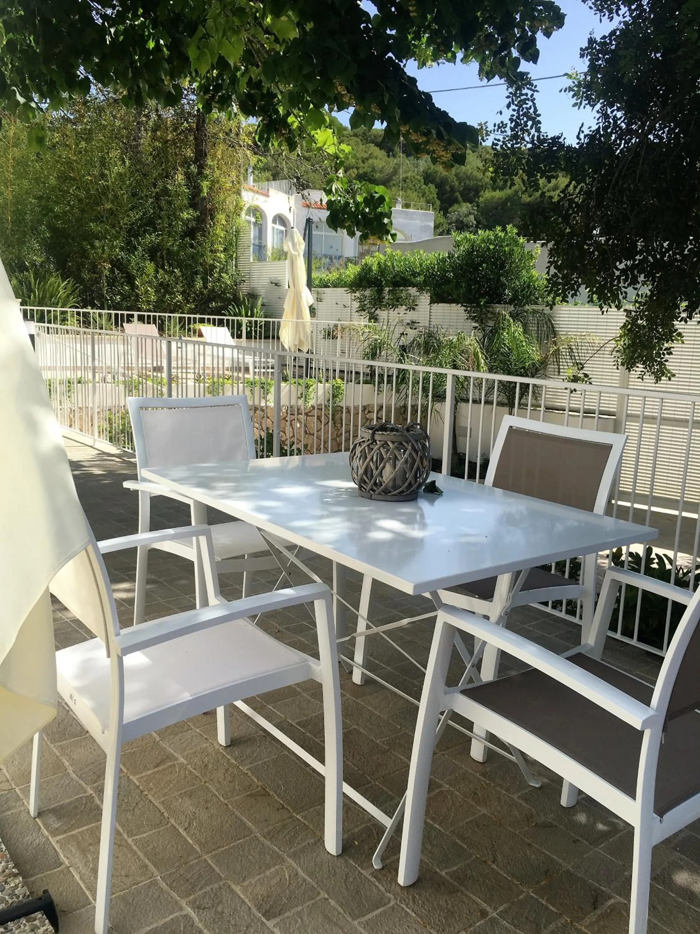 Patio in Hotel Santa Lucia