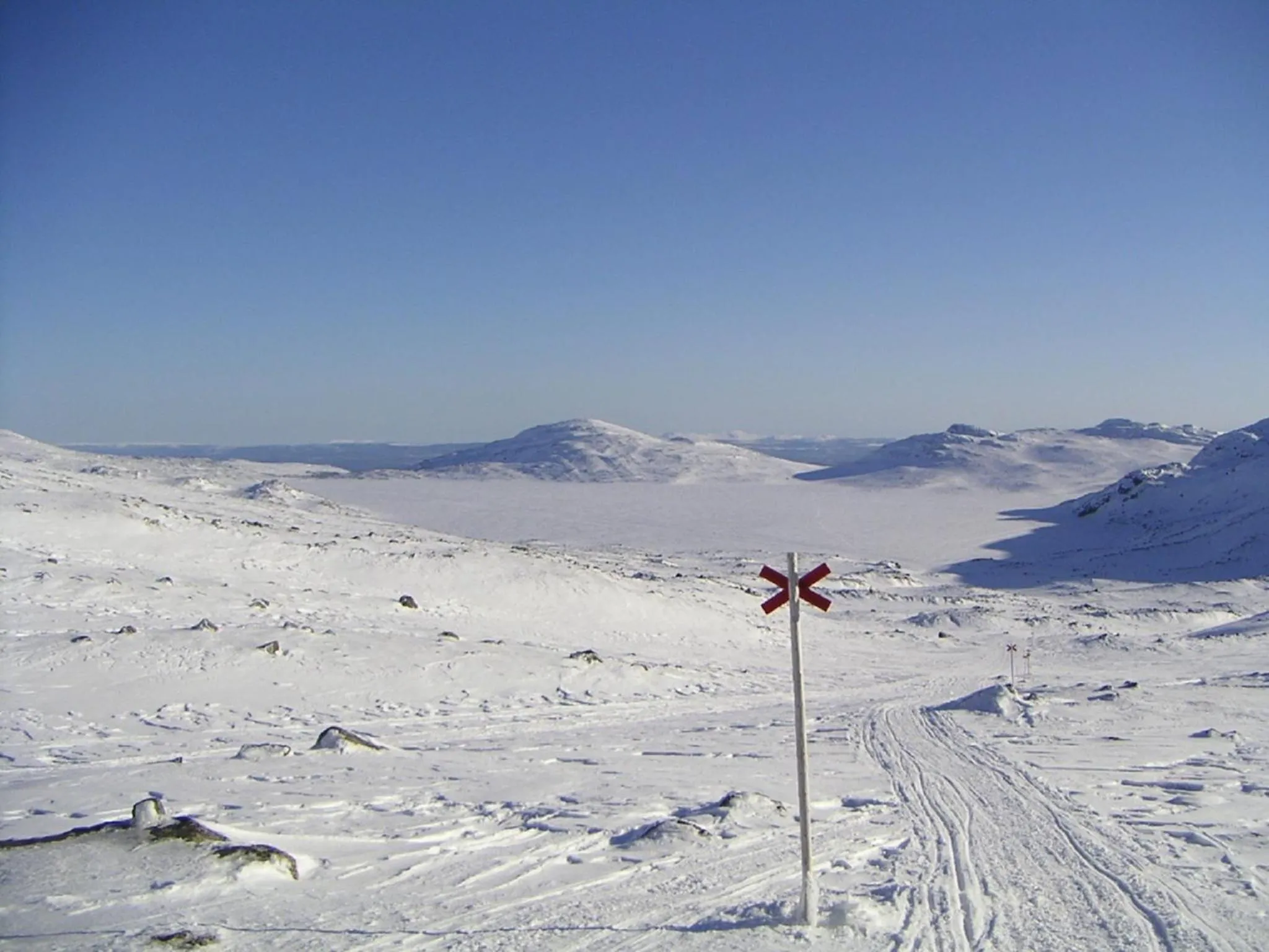 Day in Vålådalens Fjällstation