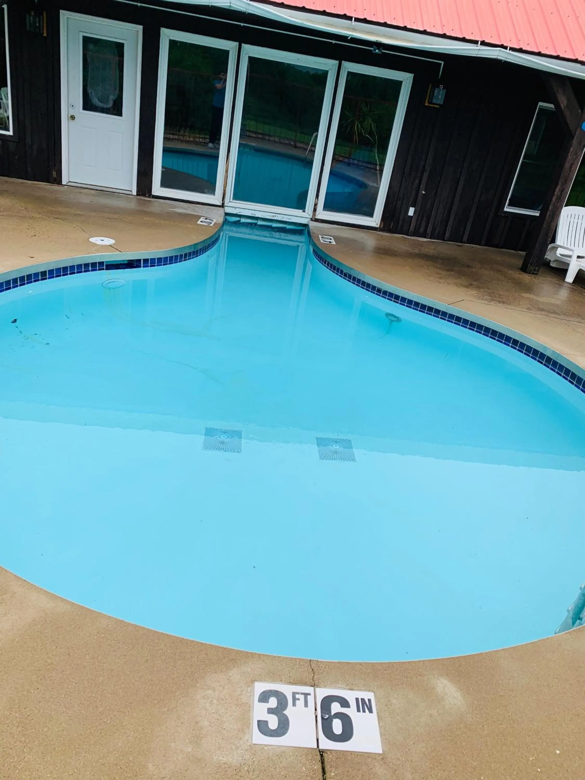 Pool view in Don Q Inn