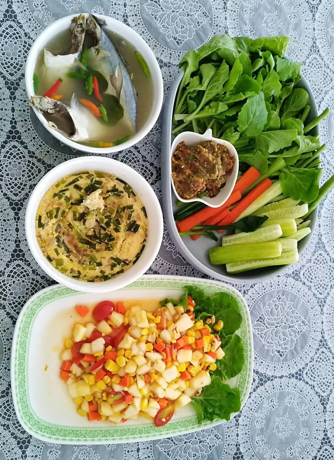 Food in Menam Resort