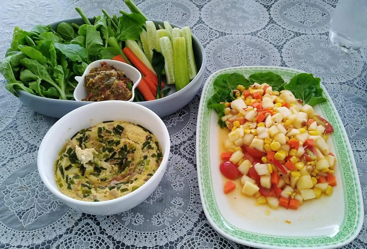 Food in Menam Resort