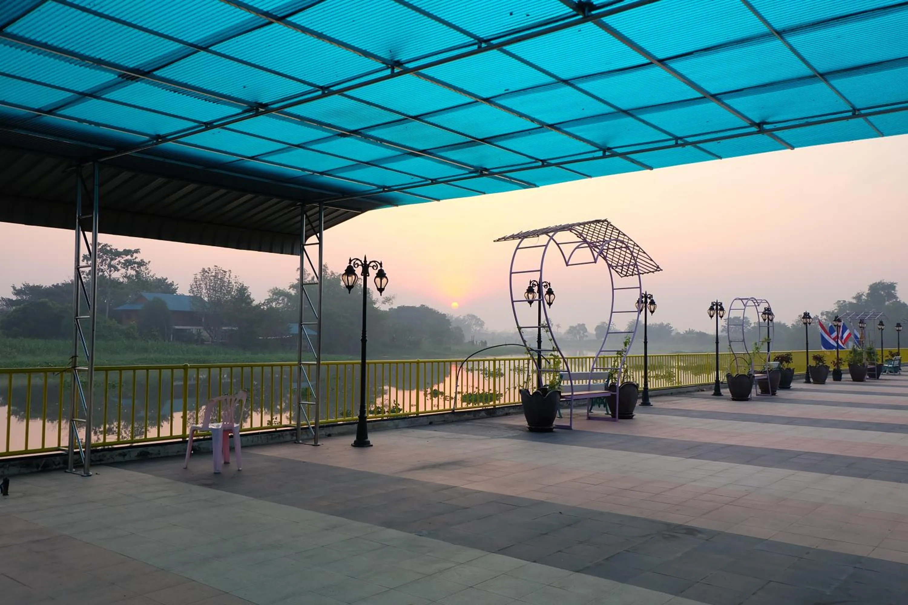 Property building in Menam Resort