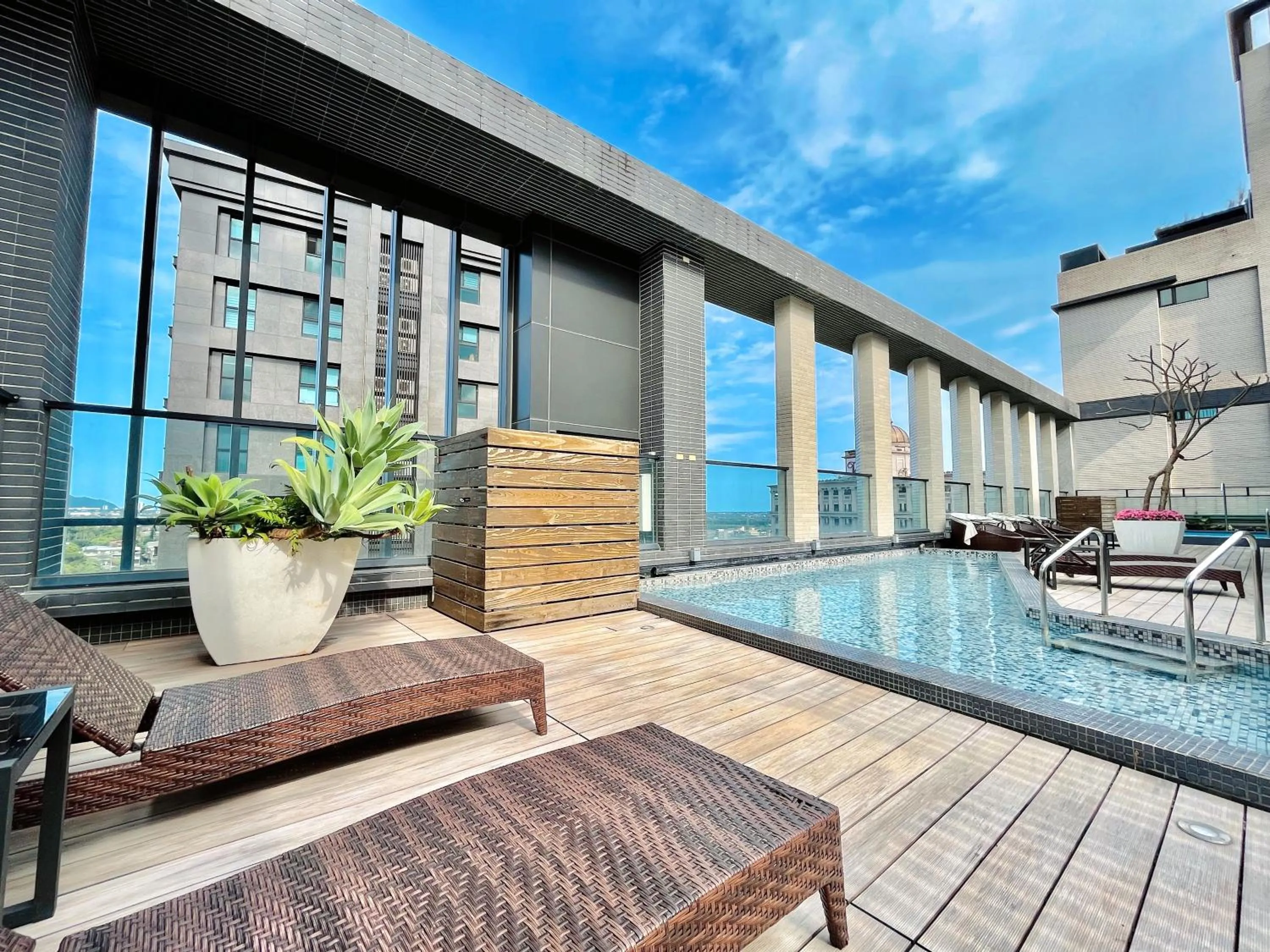 Patio in Vasty Jiaoxi Hotel