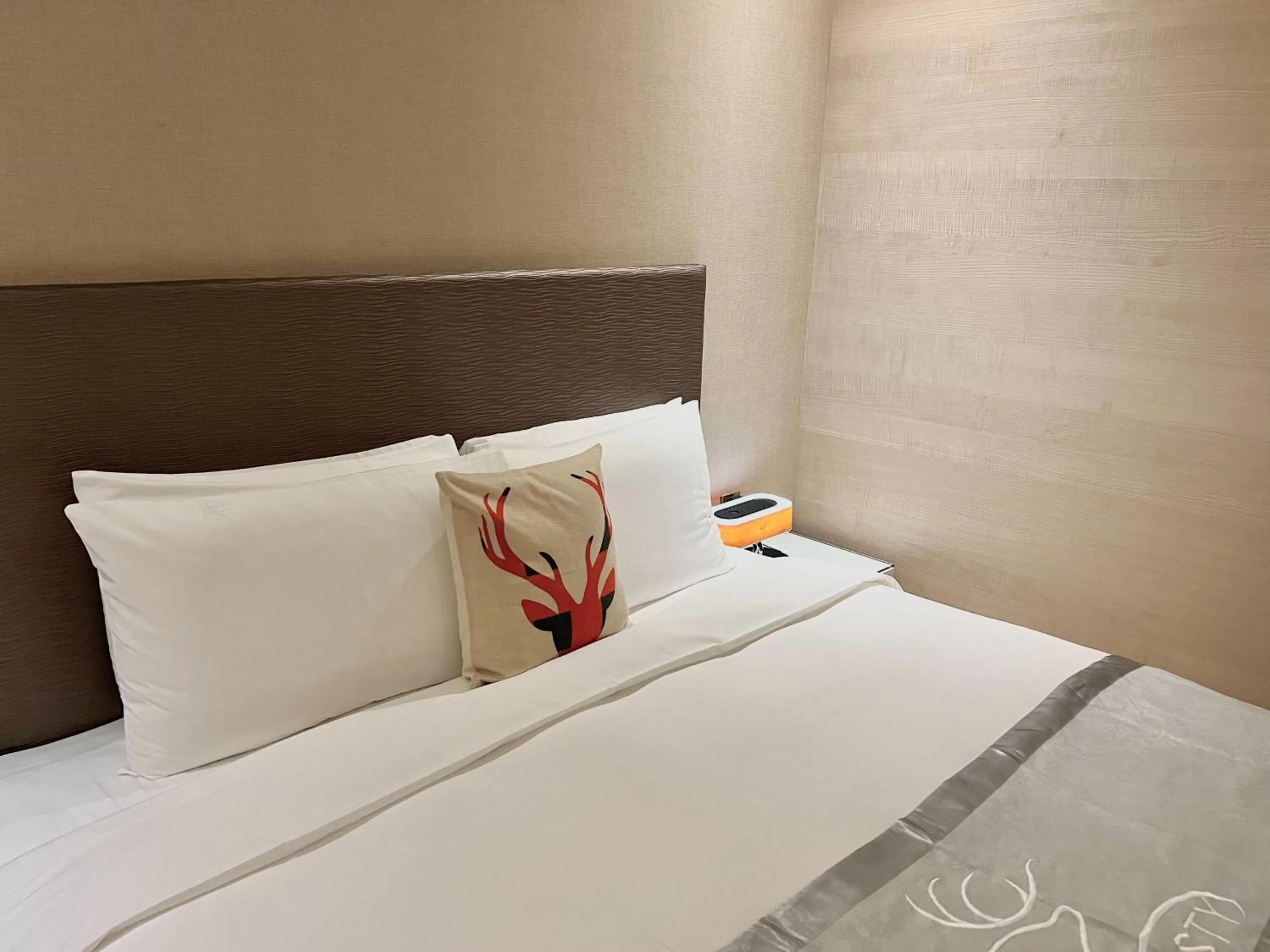 Bed in Vasty Jiaoxi Hotel