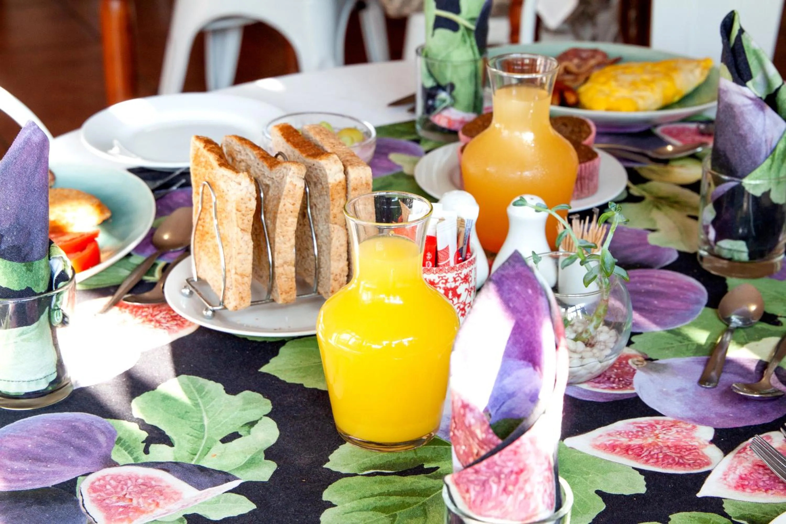 Food close-up in TCS on Lynnwood Guesthouse