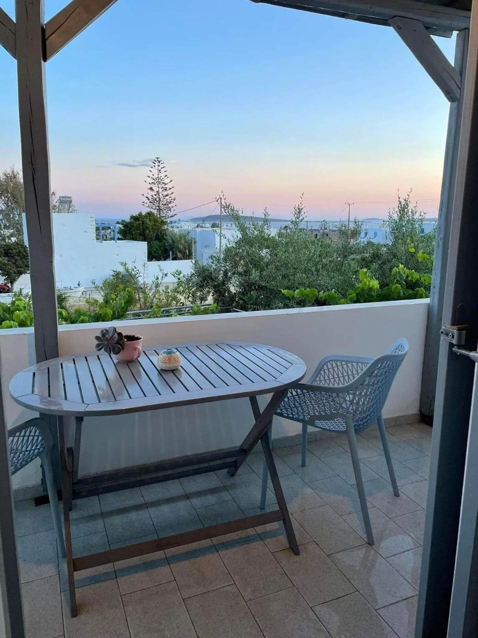 Natural landscape in Anixis Studios Aliki Paros