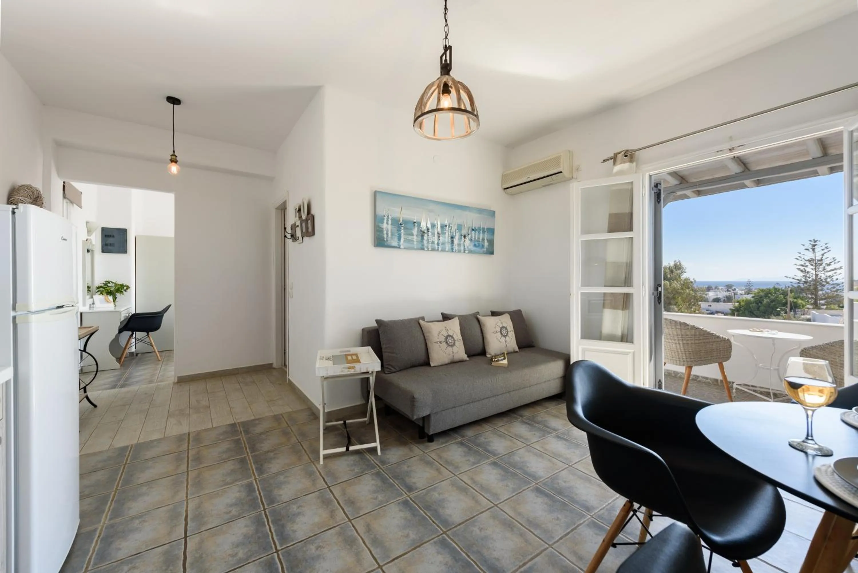 Natural landscape in Anixis Studios Aliki Paros