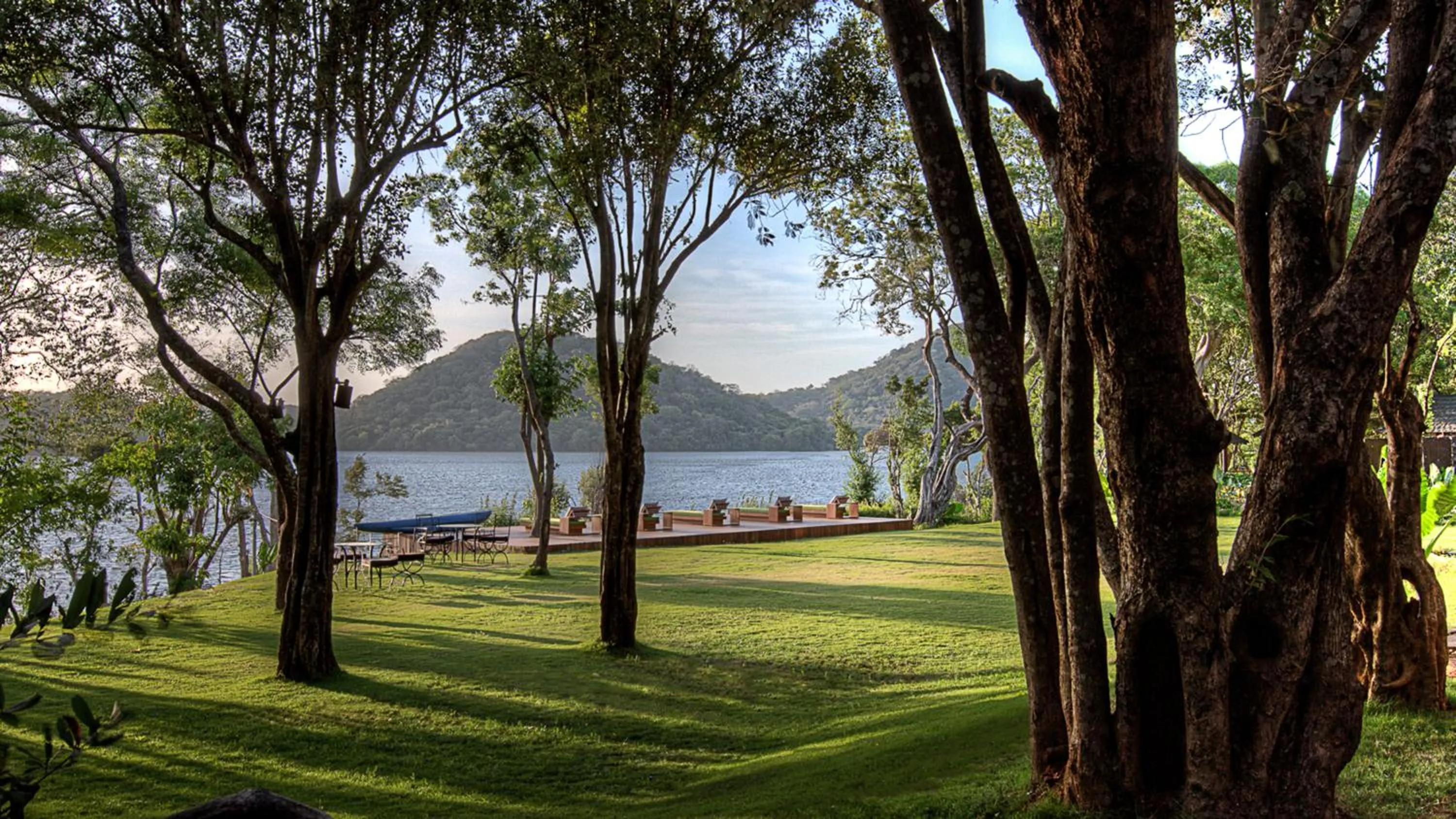 Lake view in The Deer Park Hotel
