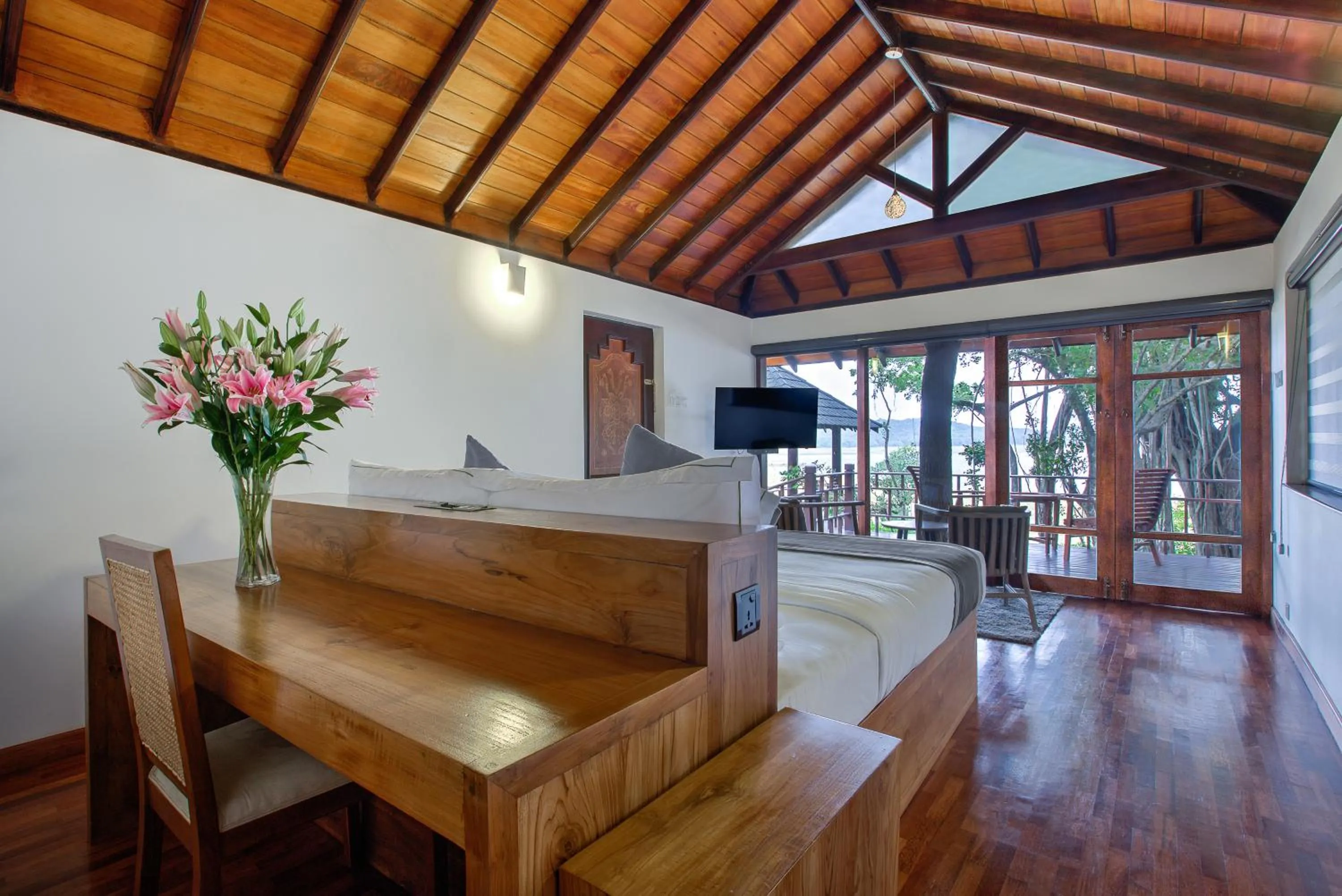 Bedroom in The Deer Park Hotel