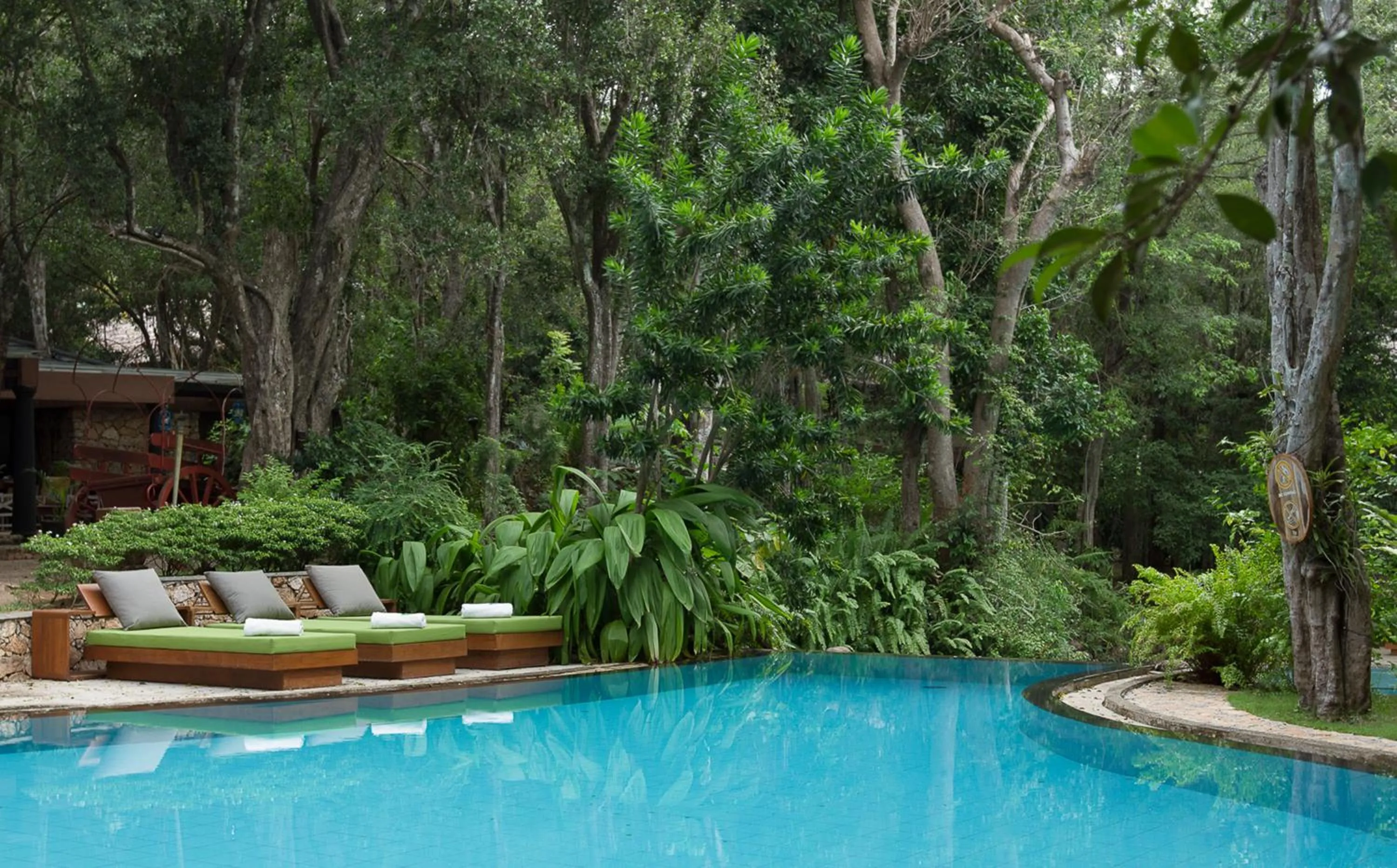 Swimming pool in The Deer Park Hotel