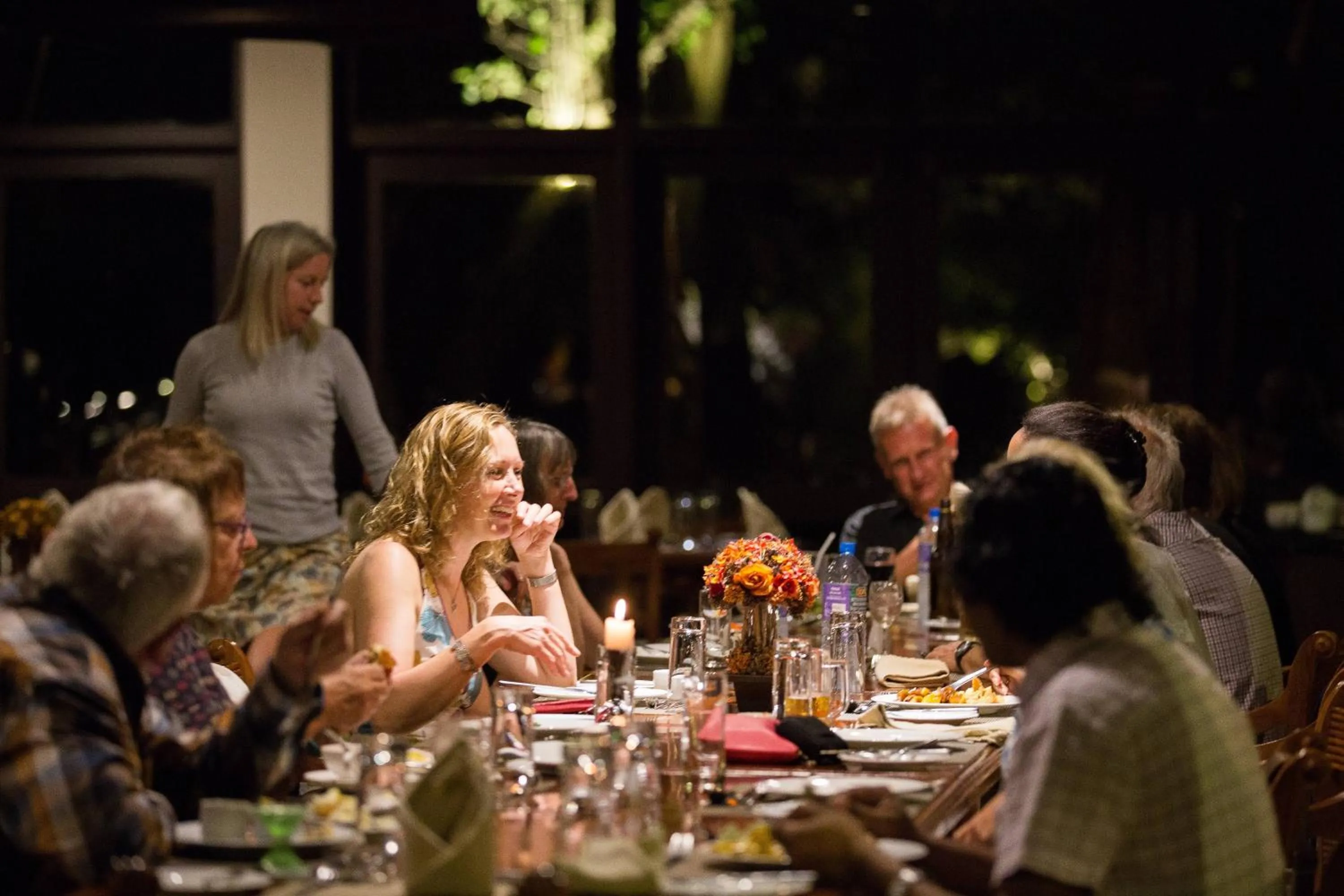 Dinner in The Deer Park Hotel