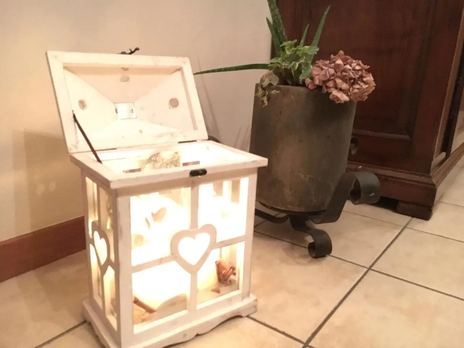 Lobby or reception in Casa Chiara B&B