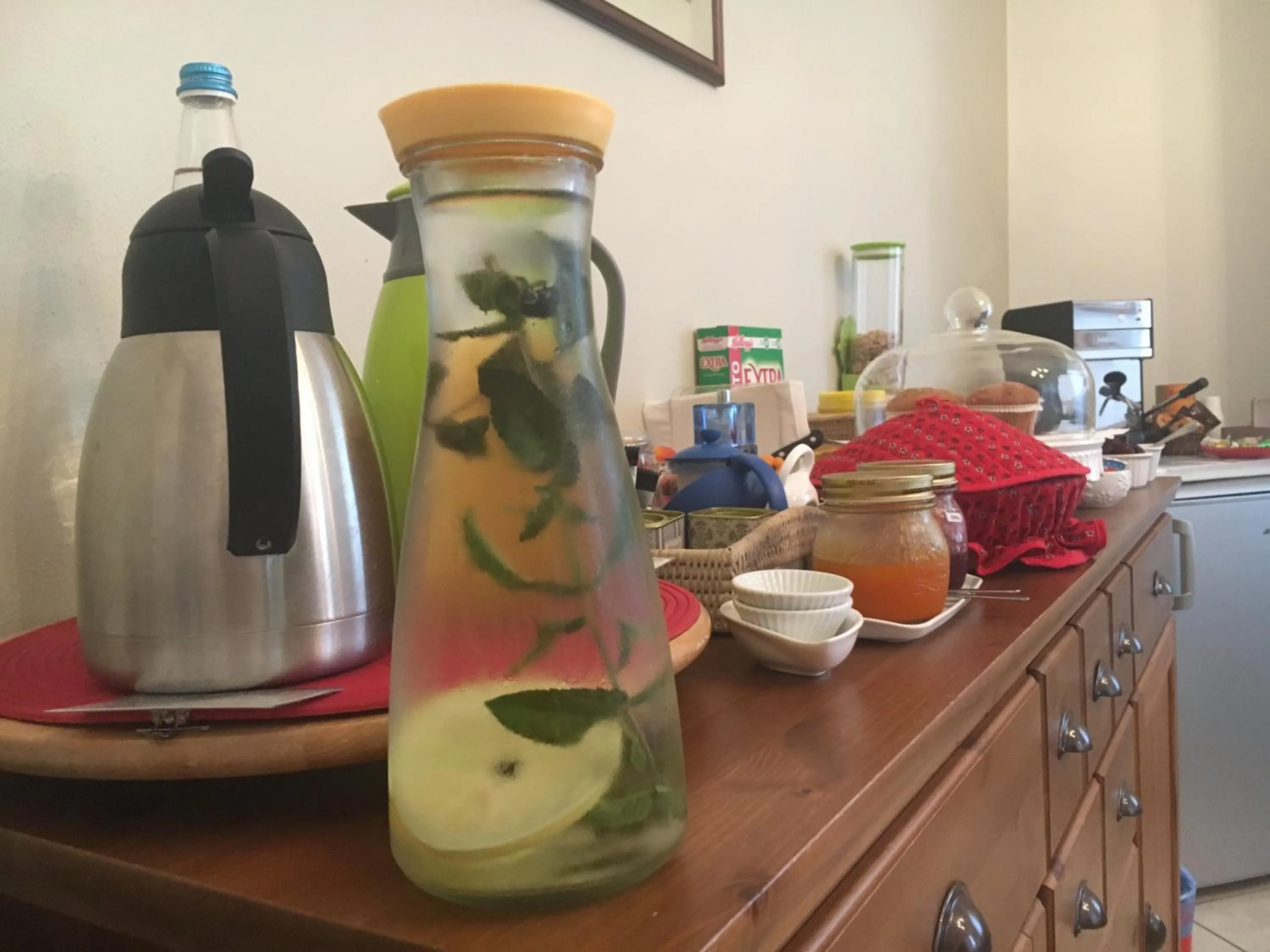 Buffet breakfast in Casa Chiara B&B