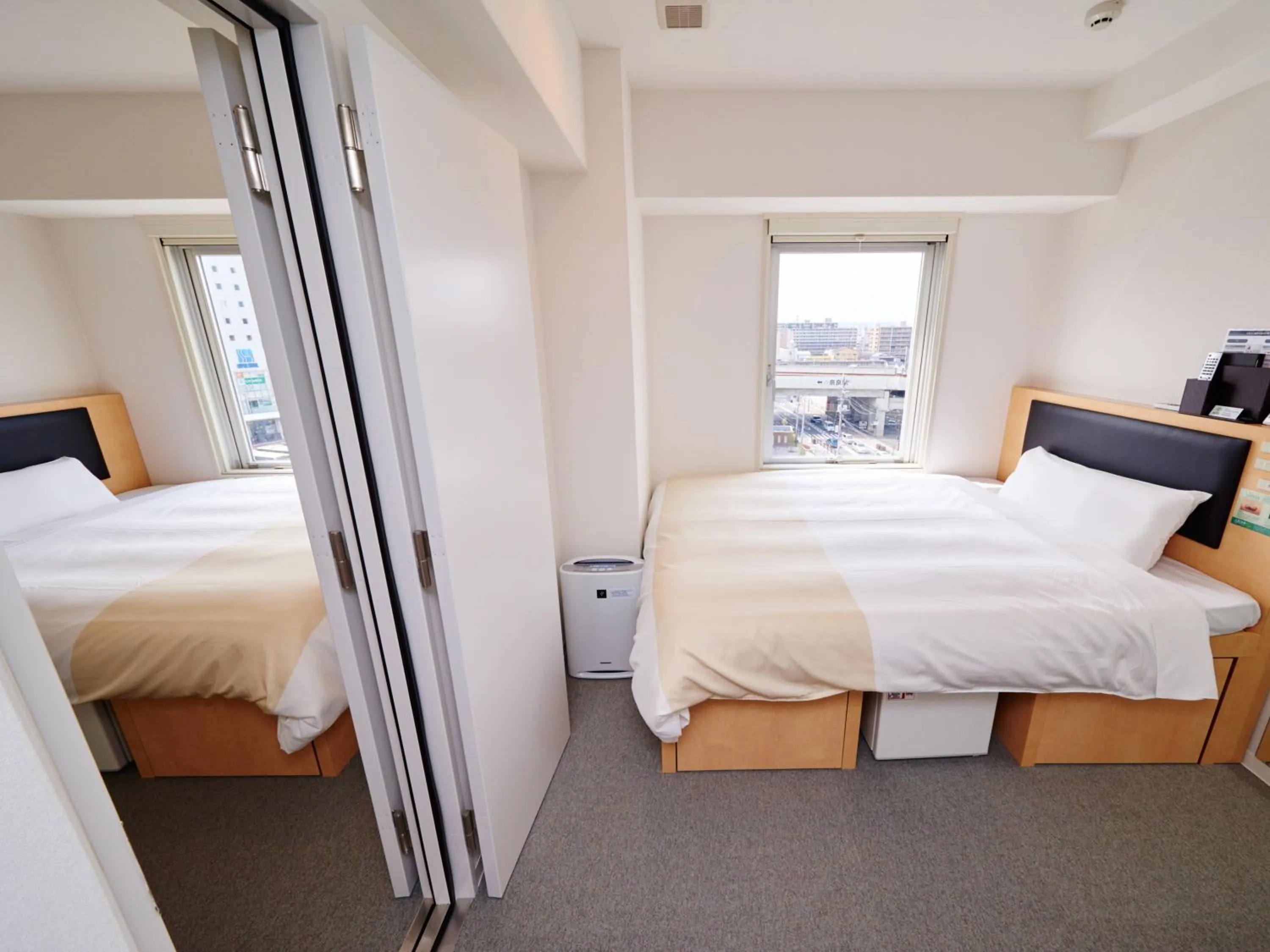 Photo of the whole room, Bed in Super Hotel JR Nara Ekimae Sanjo Dori