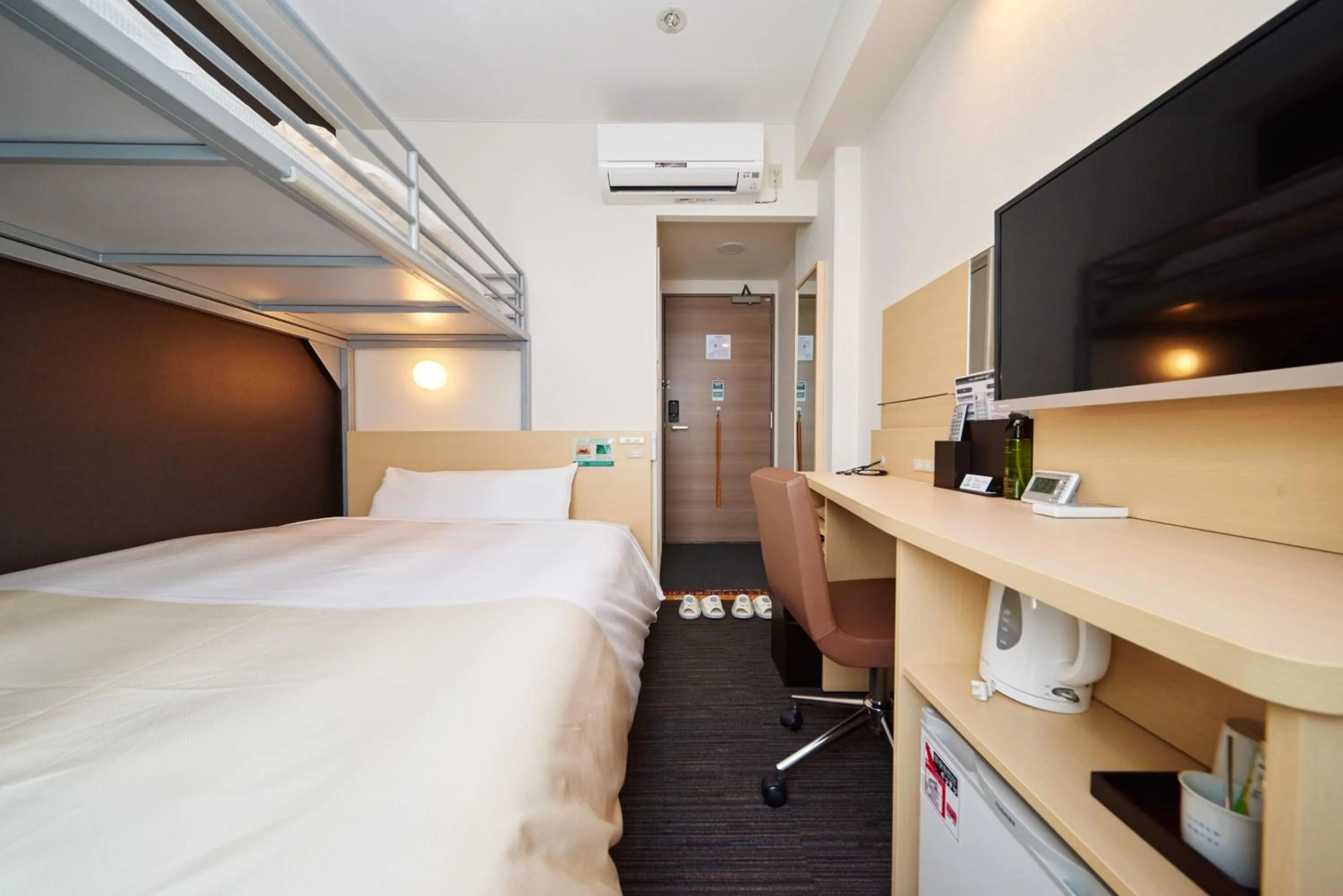 Photo of the whole room, Bed in Super Hotel JR Nara Ekimae Sanjo Dori