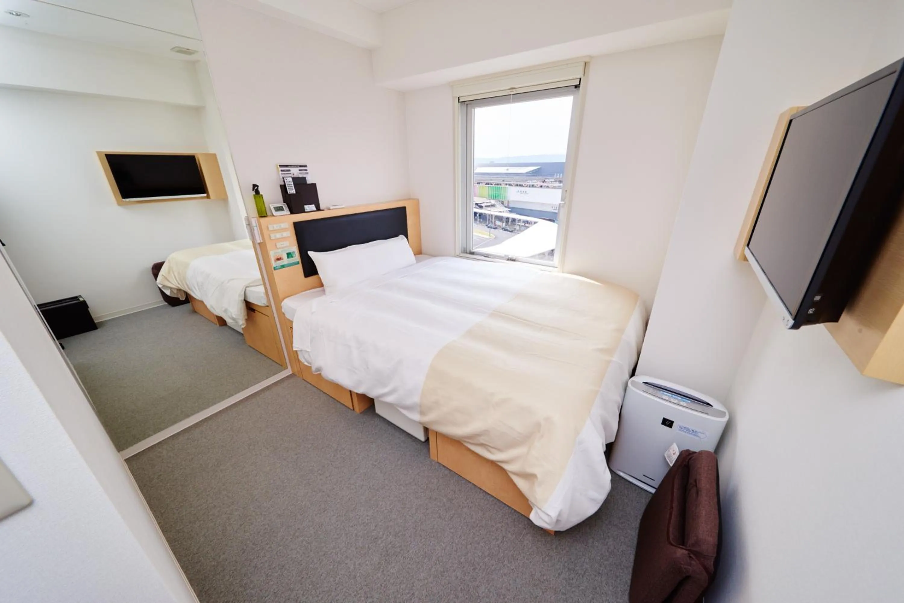 Photo of the whole room, Bed in Super Hotel JR Nara Ekimae Sanjo Dori