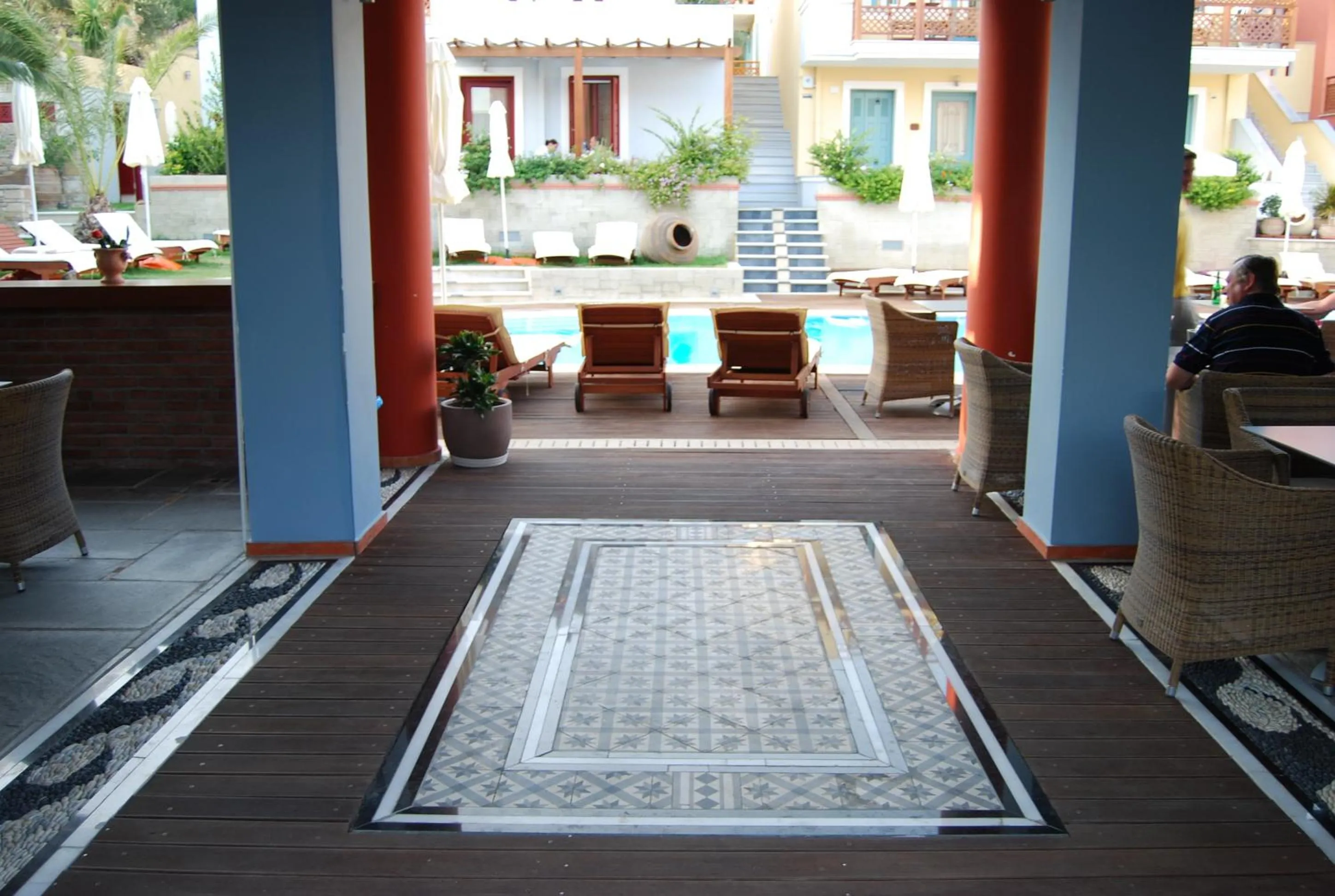 Decorative detail in Sirena Residence & Spa