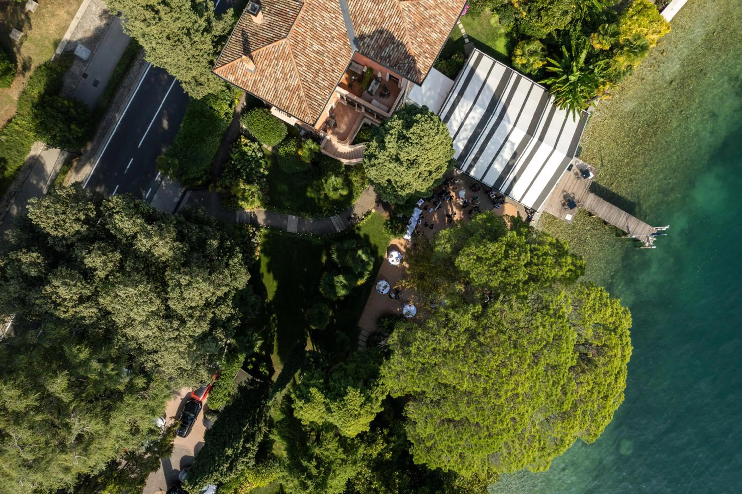 Garden in Hotel Villa Fiordaliso