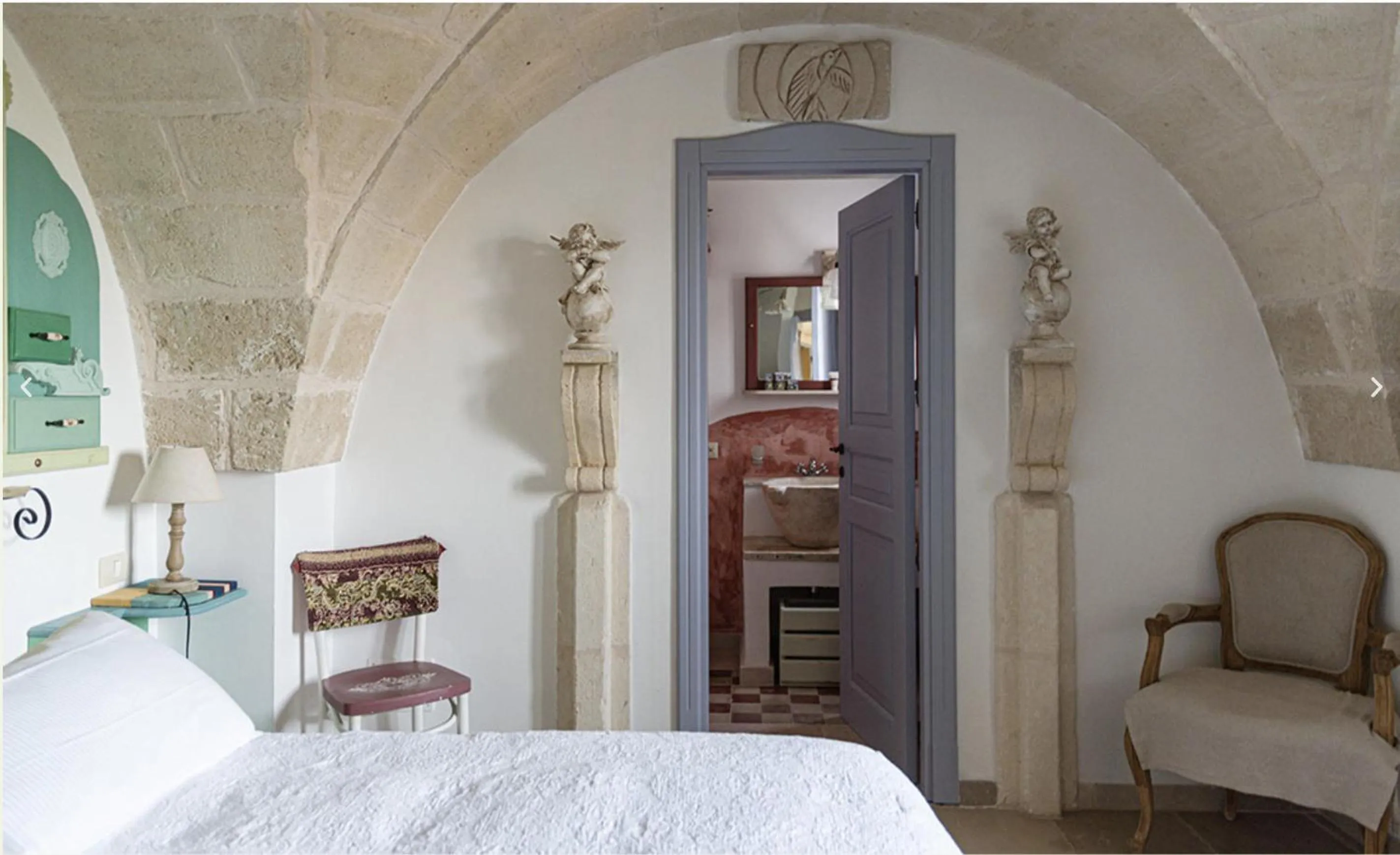 Bedroom, Bed in Masseria Montenapoleone