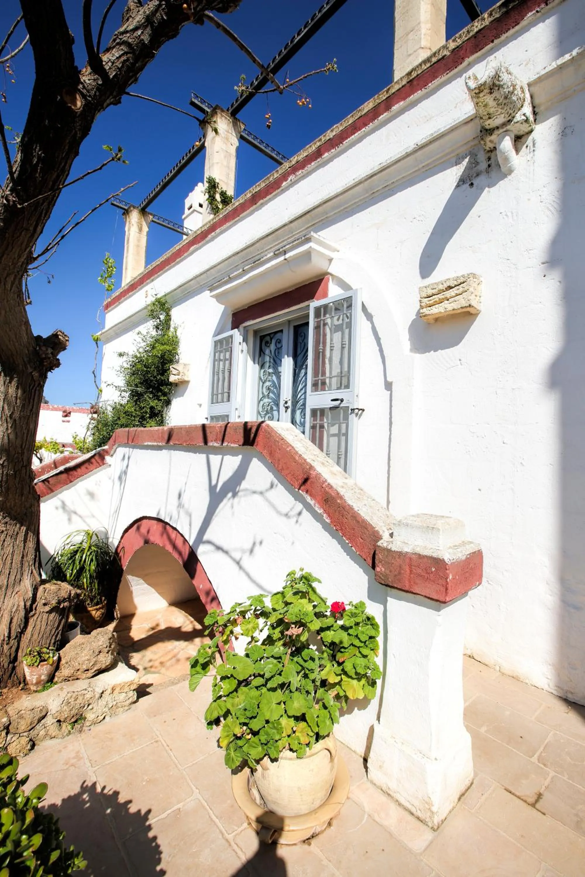 Facade/entrance in Masseria Montenapoleone
