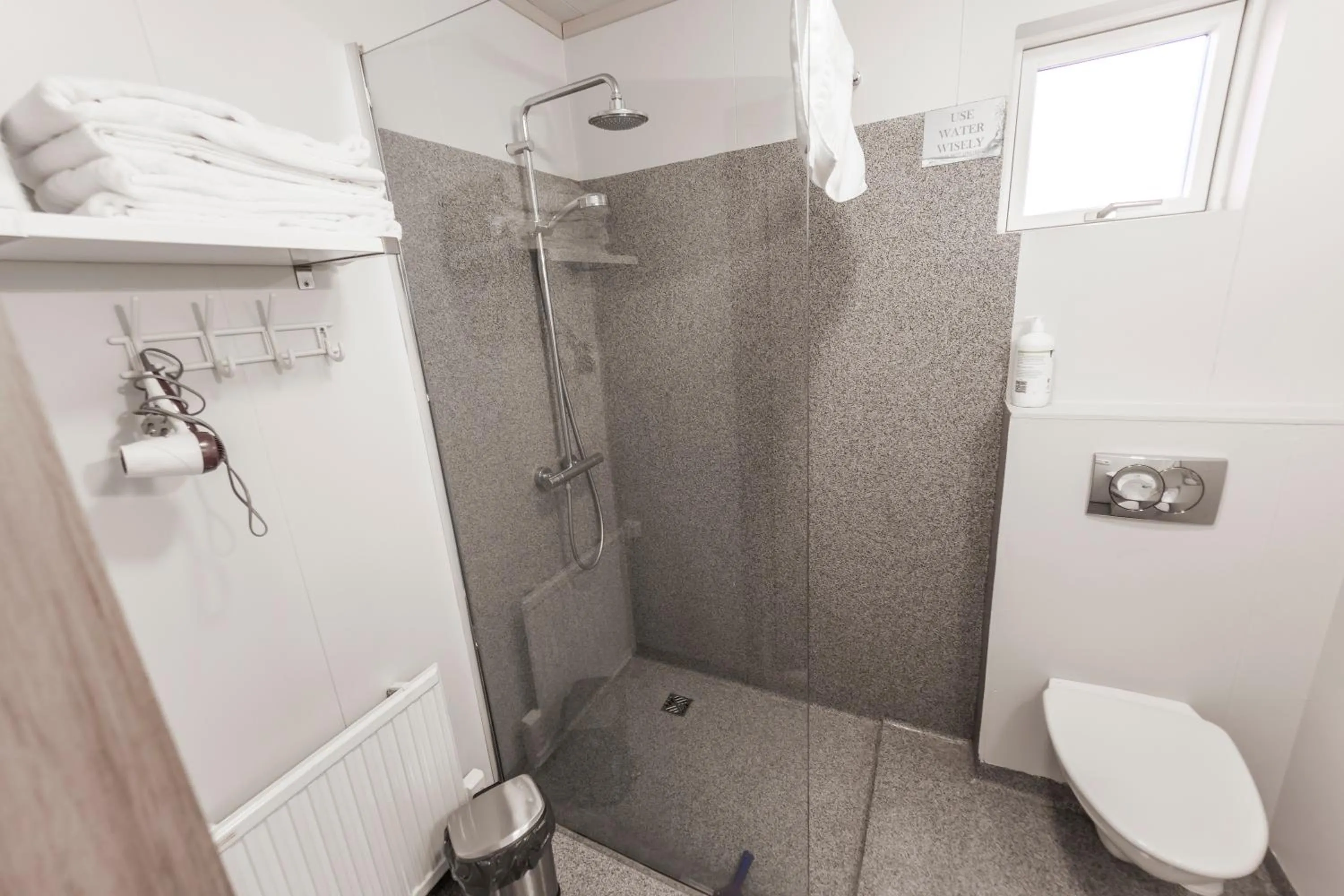 Bathroom in Aurora Cabins