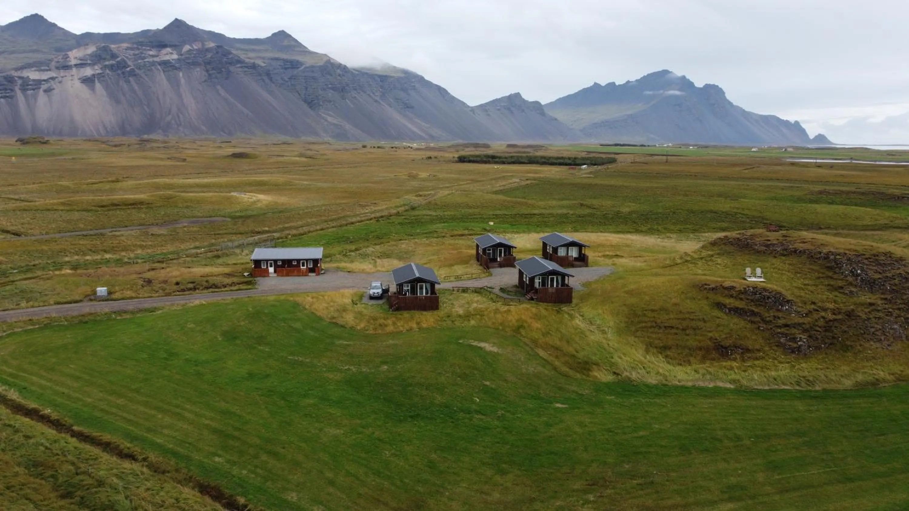 Natural landscape in Aurora Cabins