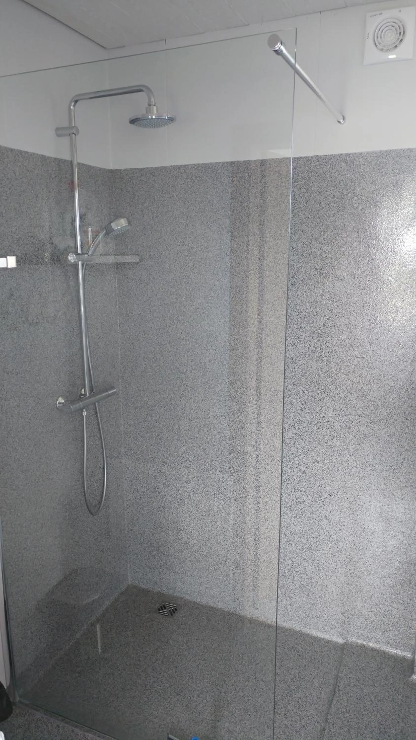 Bathroom in Aurora Cabins