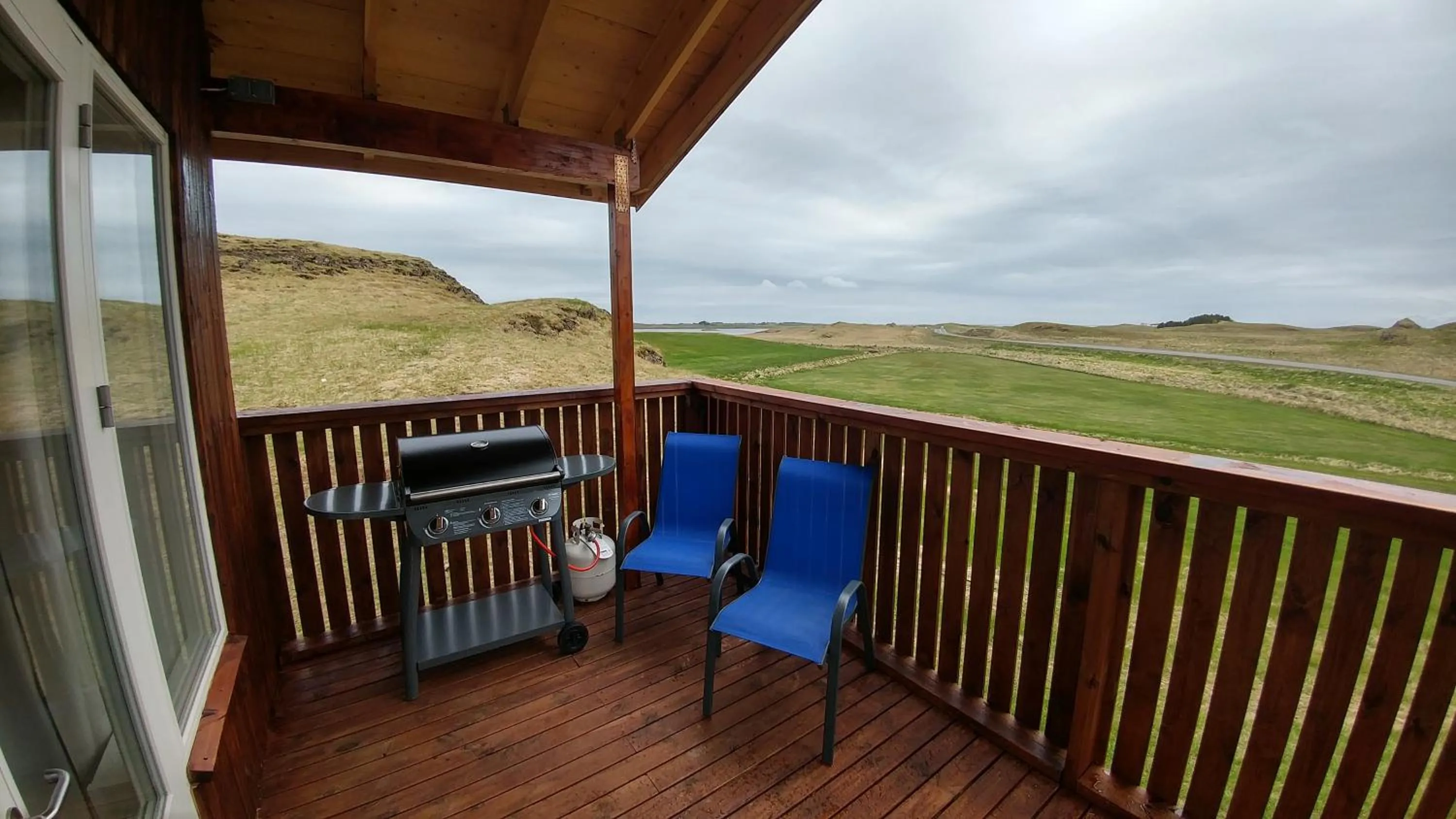 Balcony/Terrace in Aurora Cabins