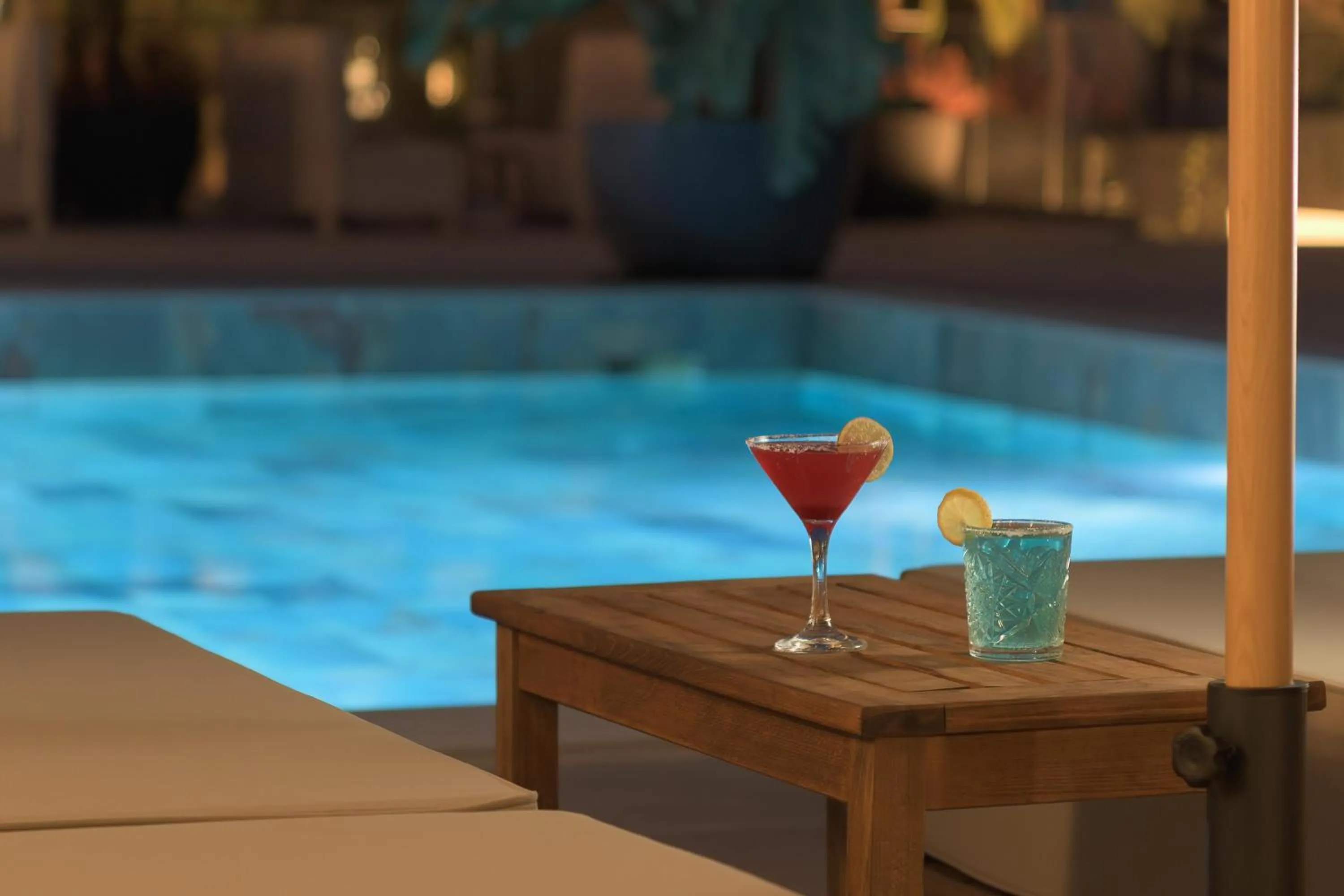 Swimming pool in Sergios Hotel