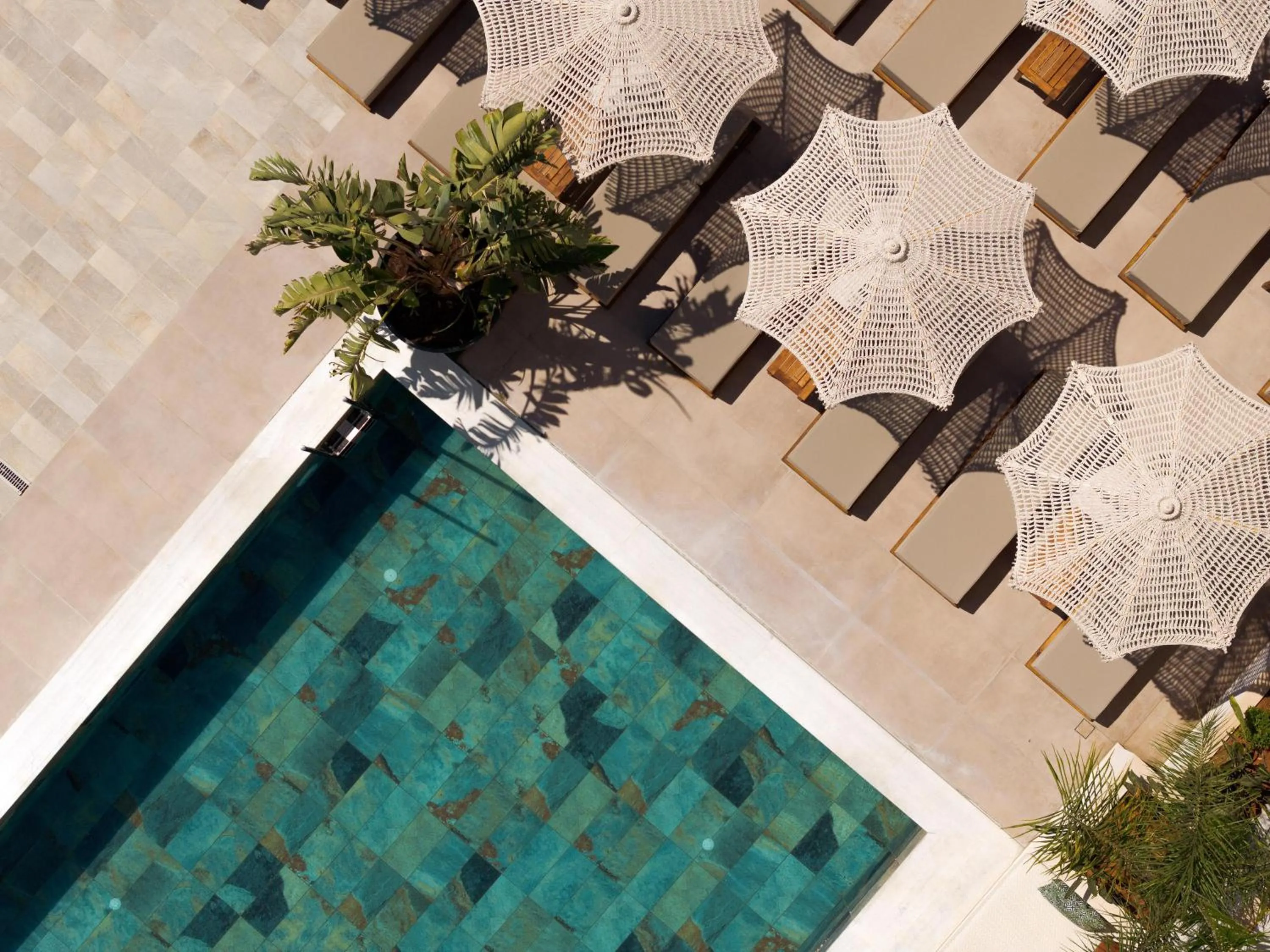 Swimming pool in Sergios Hotel