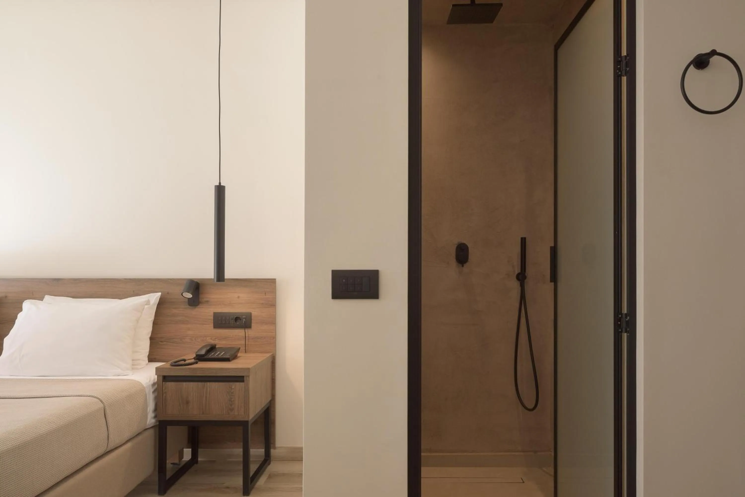 Photo of the whole room, Bed in Sergios Hotel