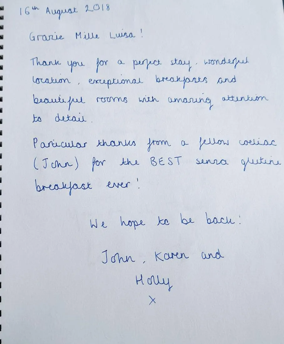 Massage in B&B Le Farfalle