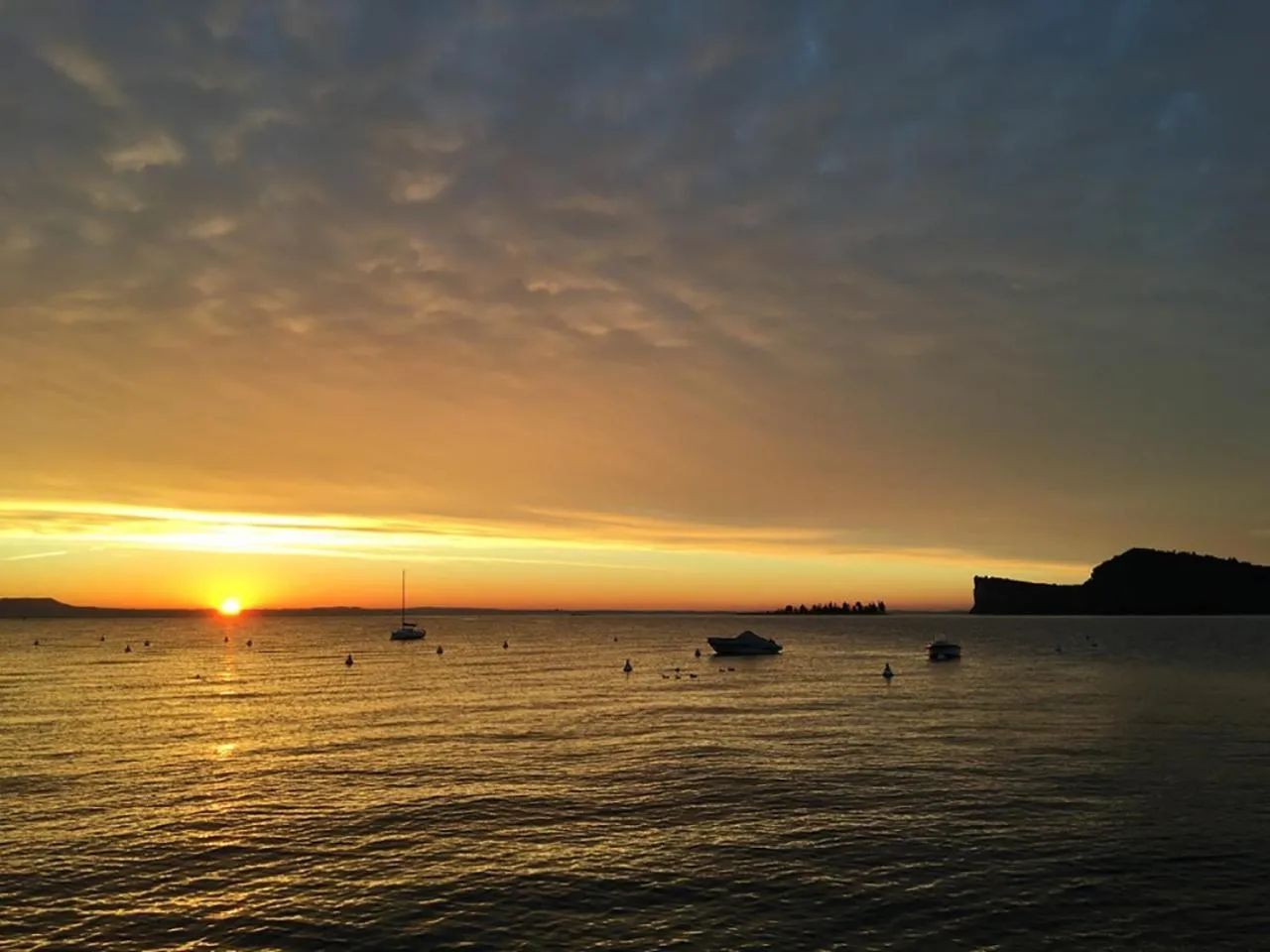 Lake view in B&B Le Farfalle