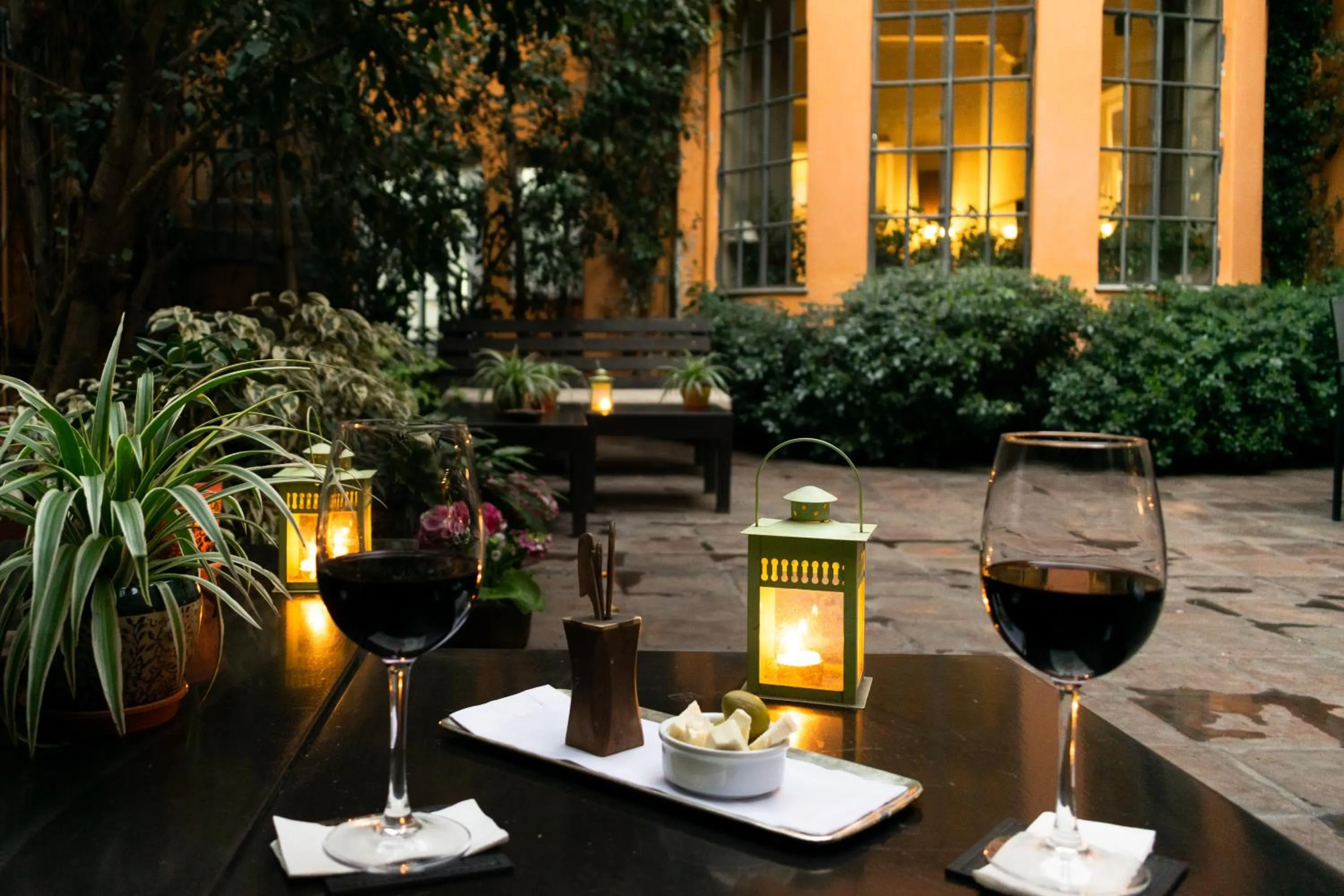 Garden in Legado Mitico Salta Hotel Boutique