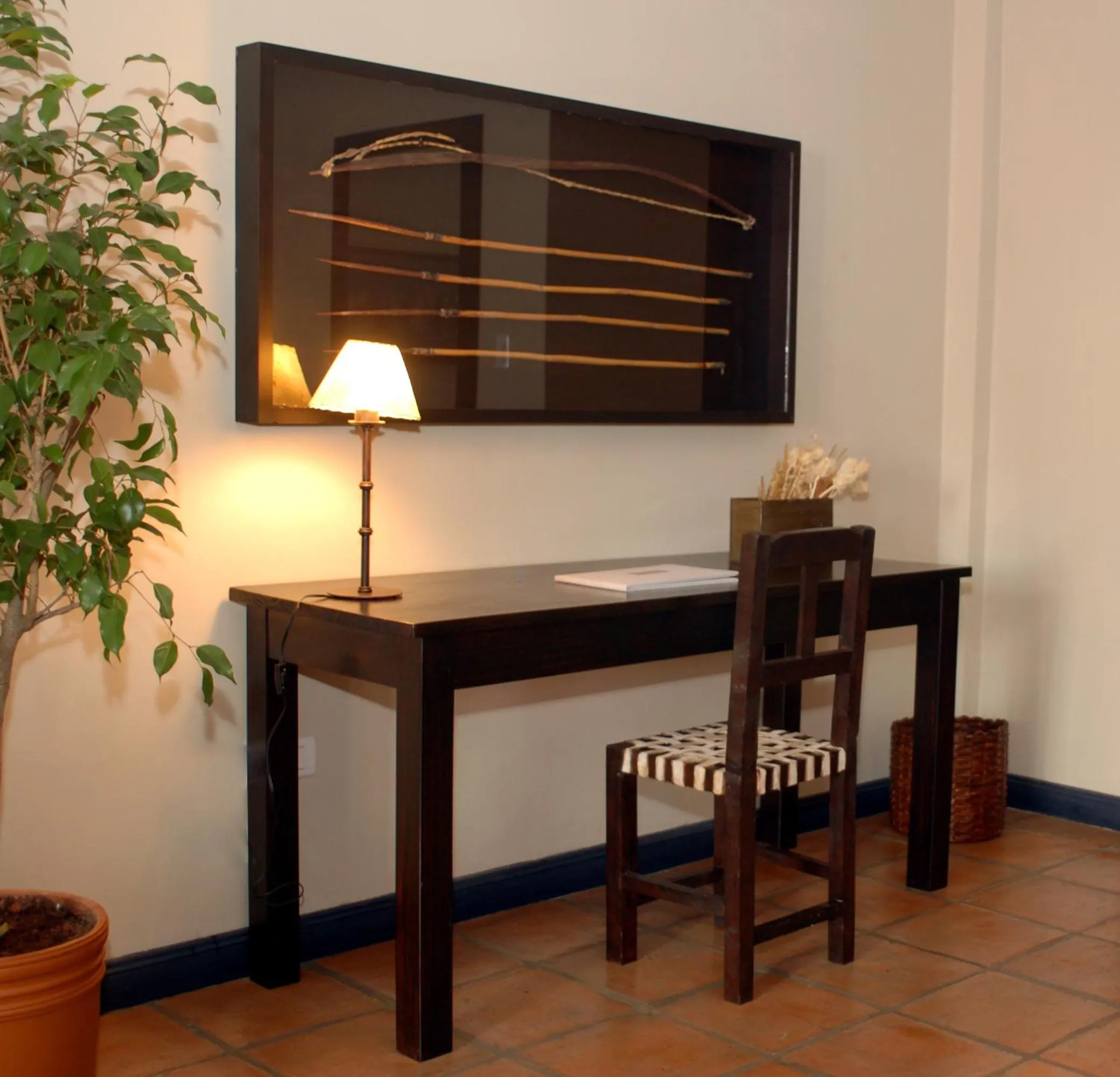 Seating area in Legado Mitico Salta Hotel Boutique