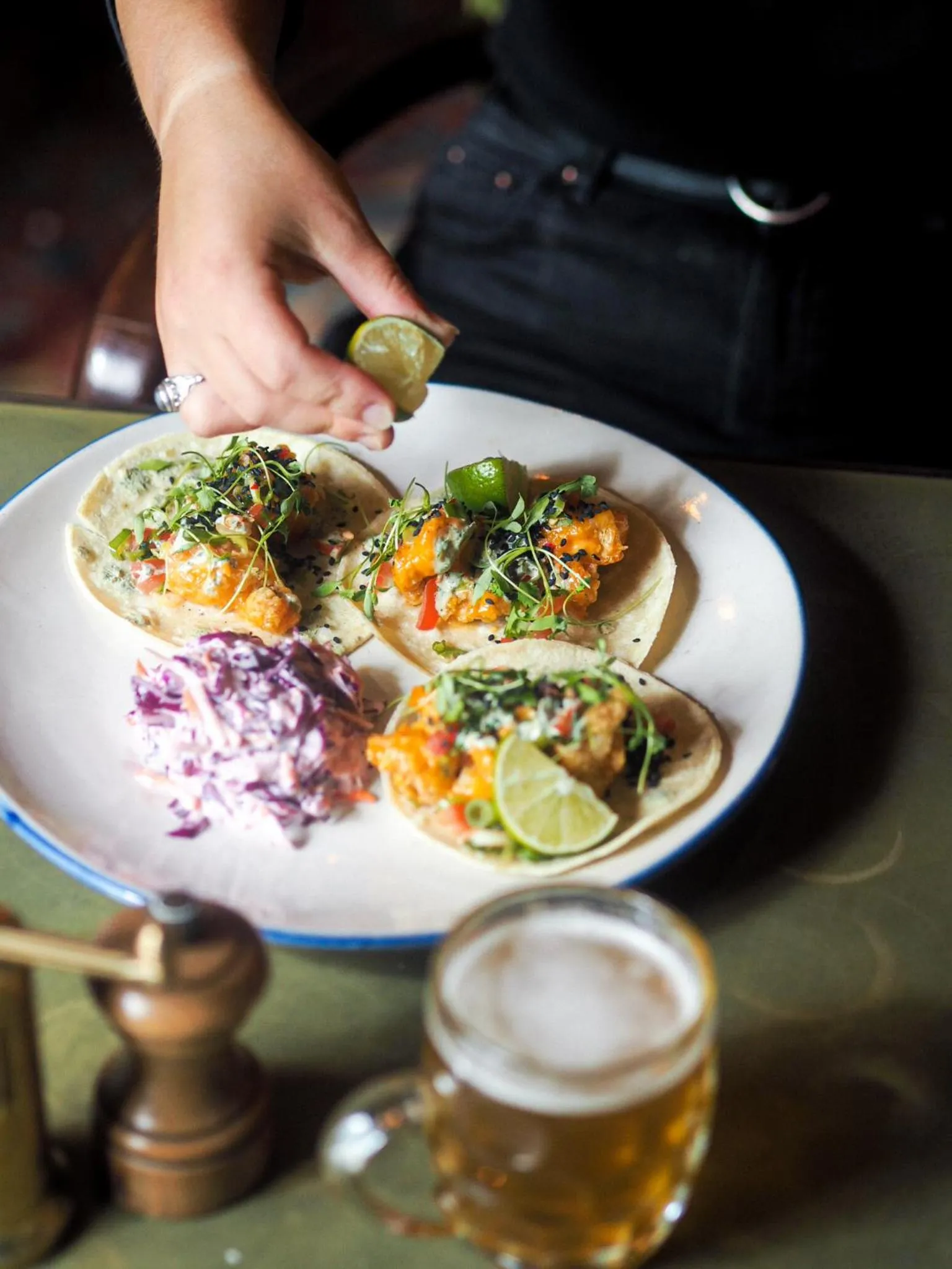 Food and drinks in Artist Residence Cornwall