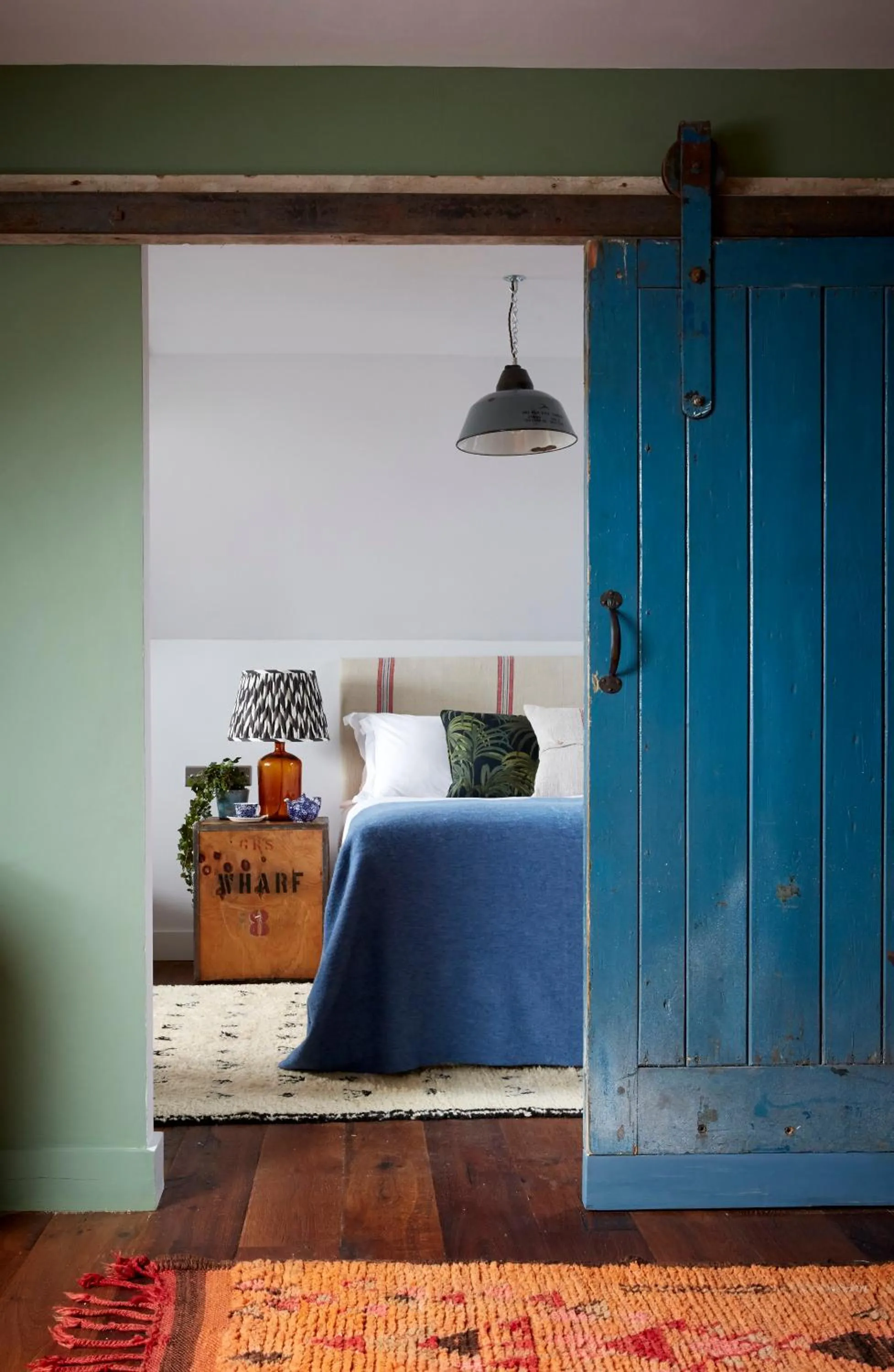 Bed in Artist Residence Cornwall