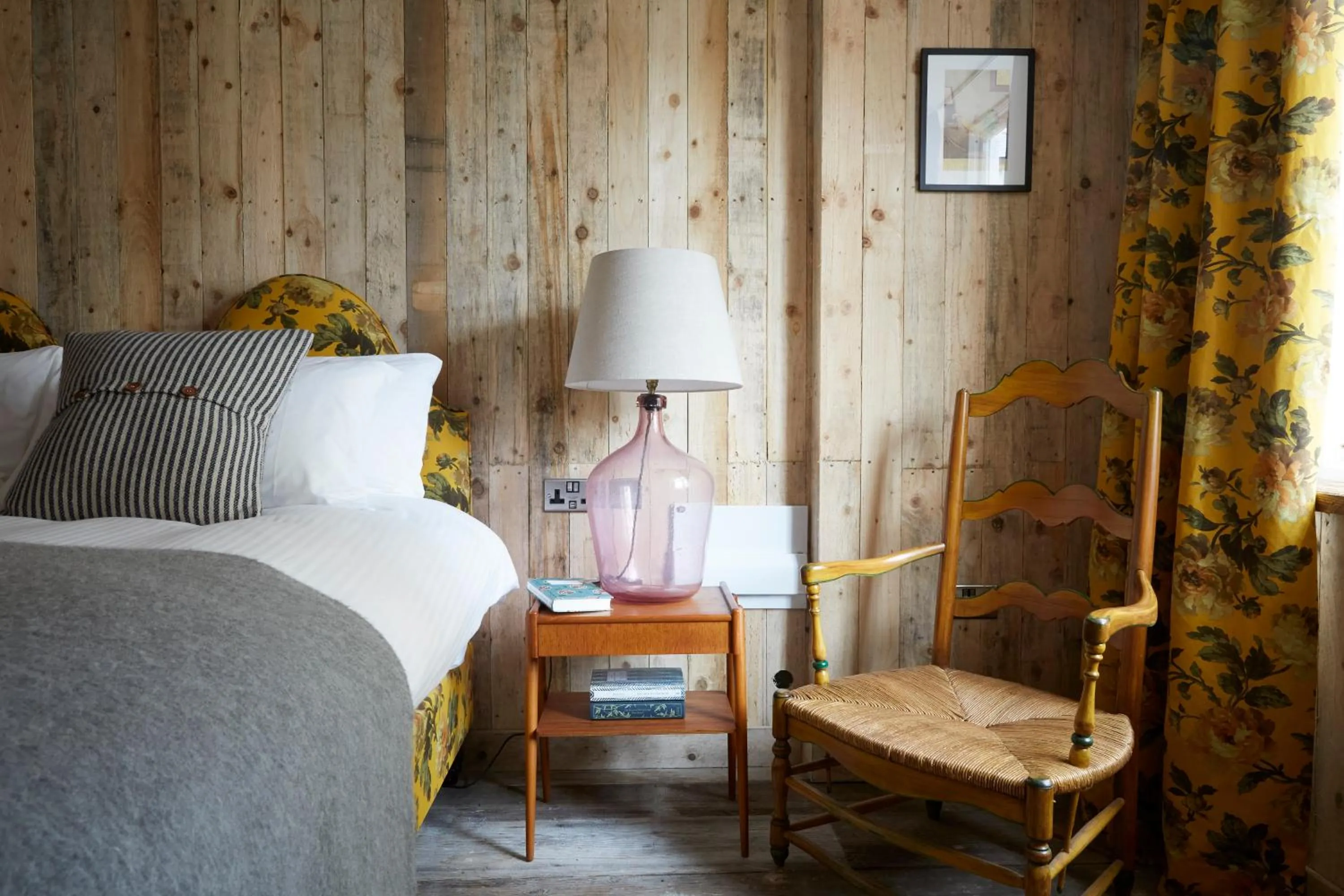 Bed in Artist Residence Cornwall