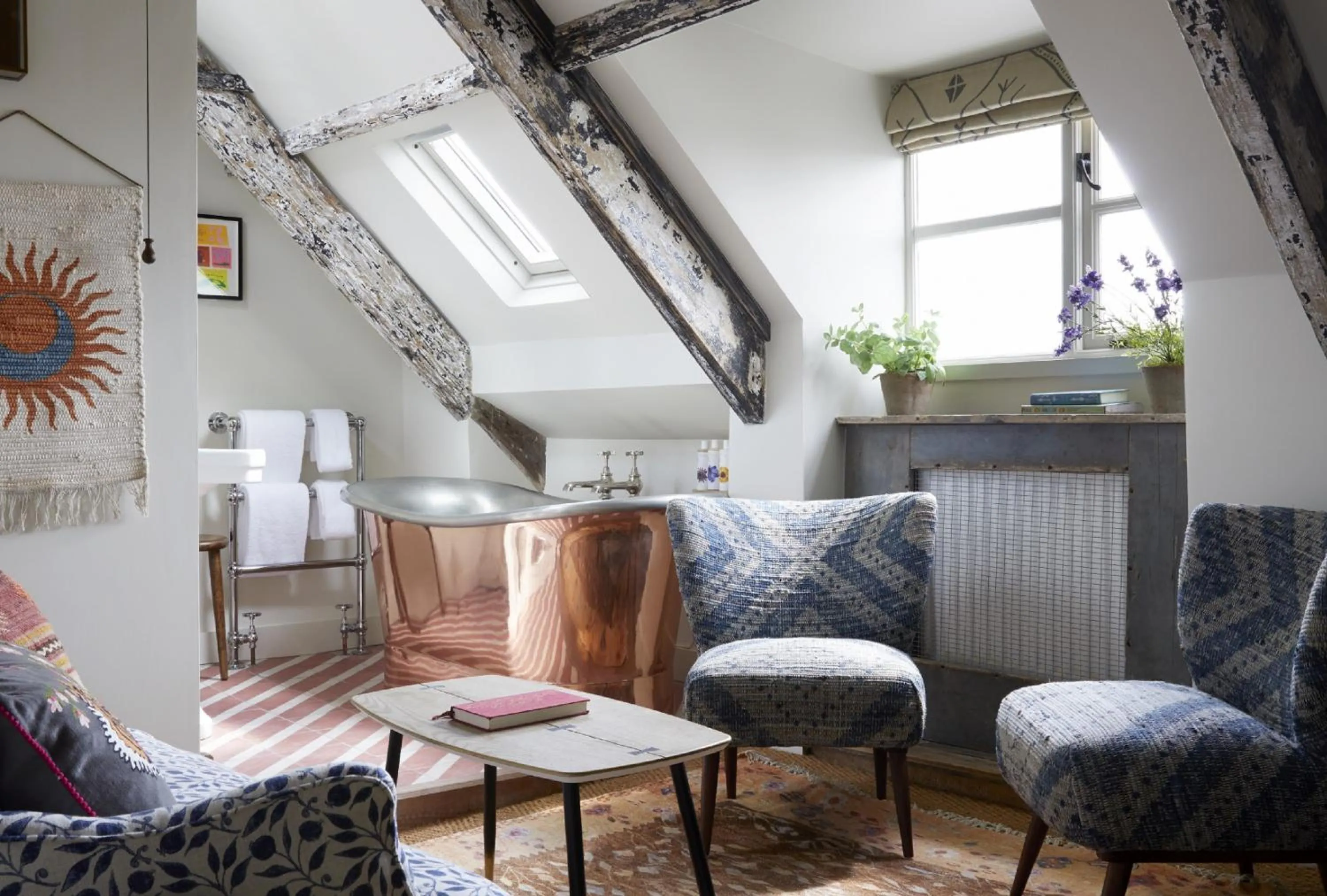 Bathroom in Artist Residence Cornwall