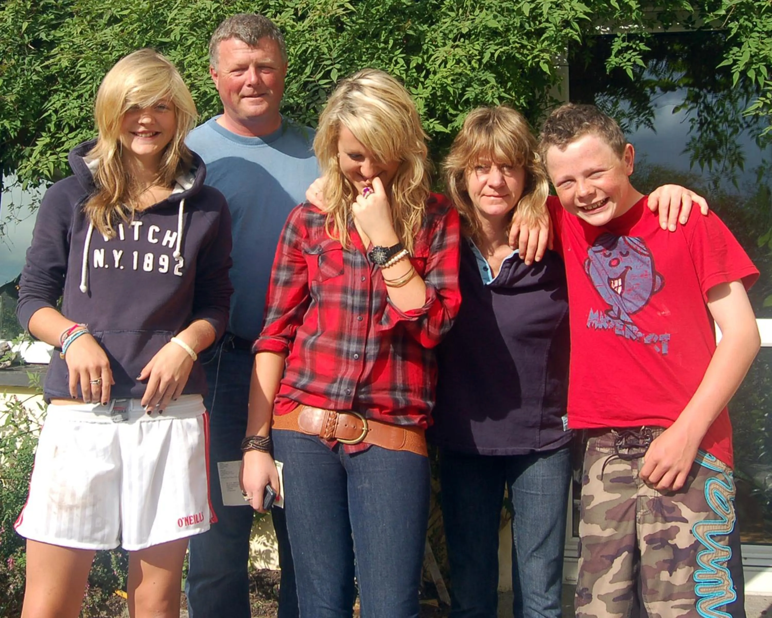 Family in Sharamore House B&B