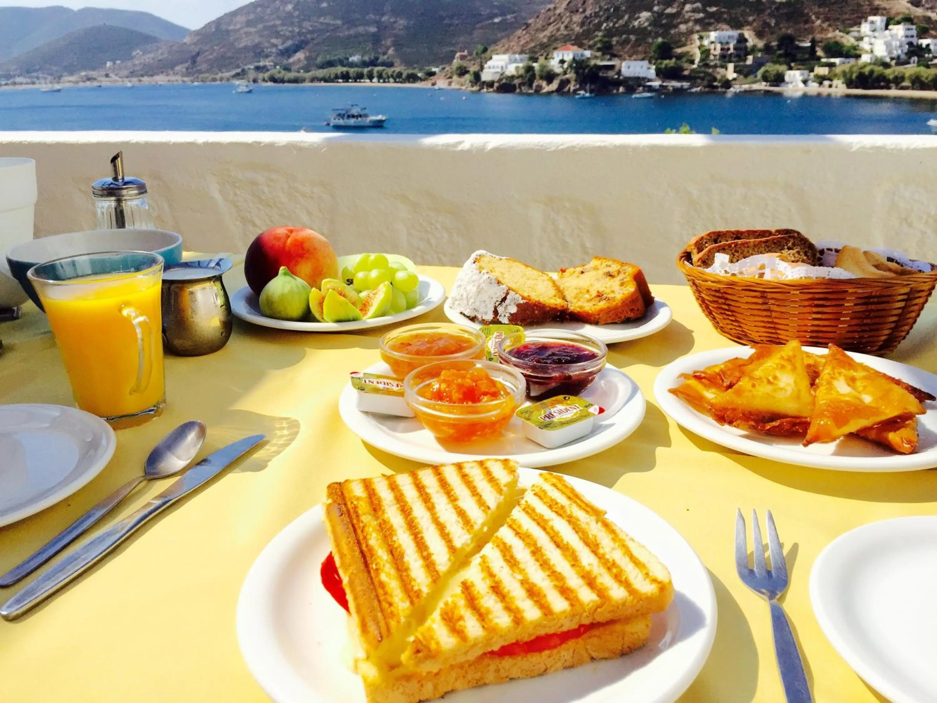 Natural landscape in Alexandros Hotel