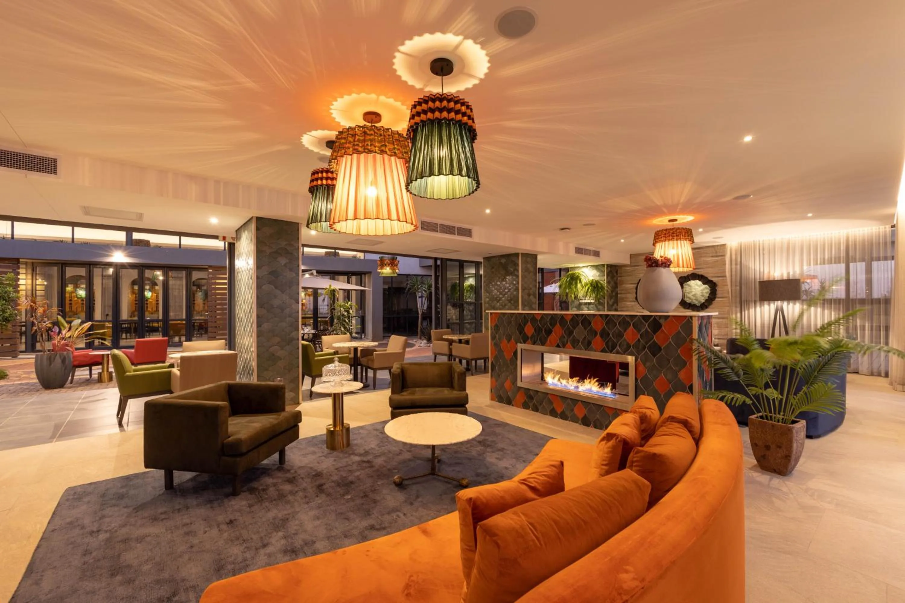 Living room in Angels View Hotel