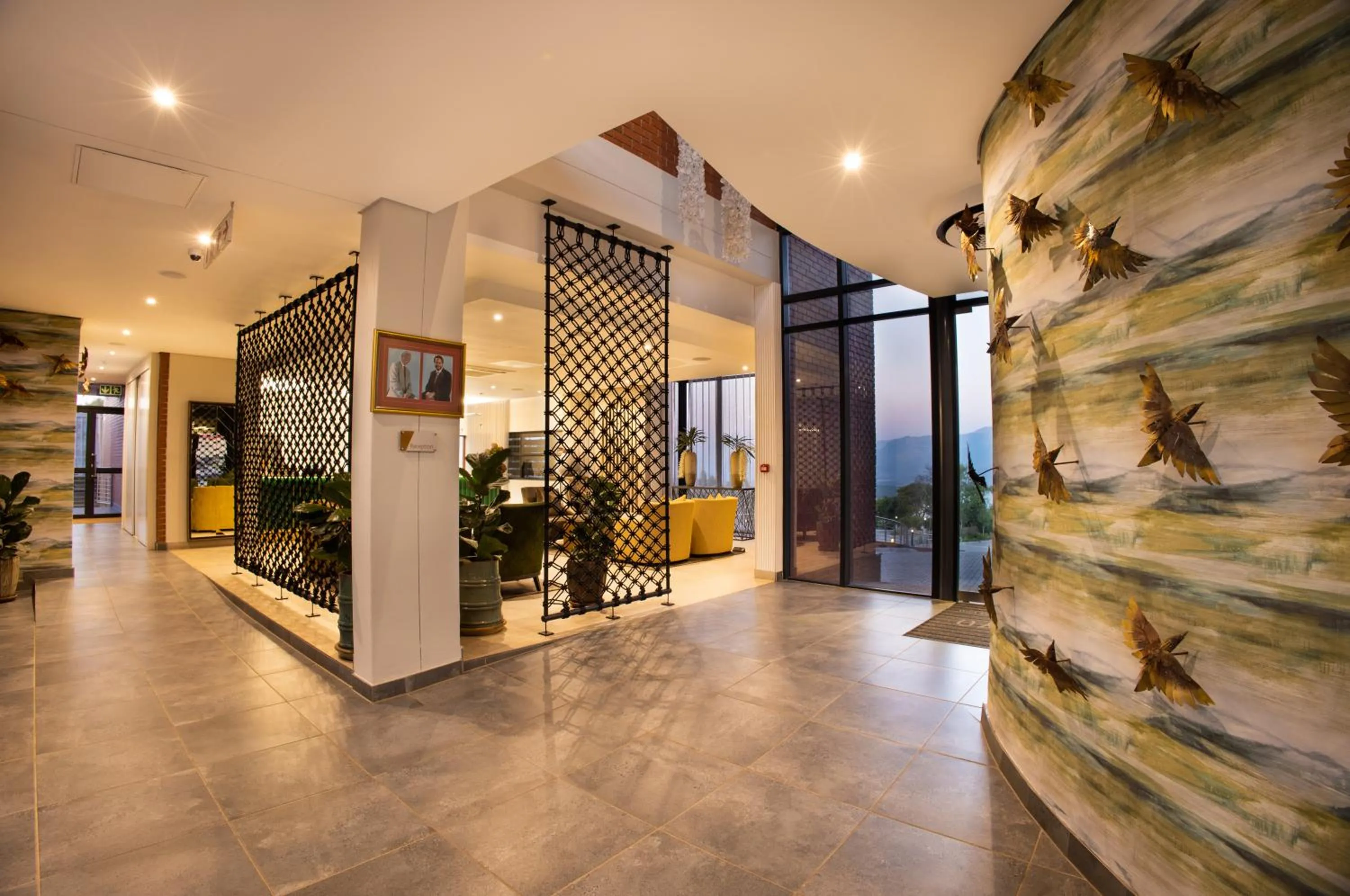 Lobby or reception in Angels View Hotel