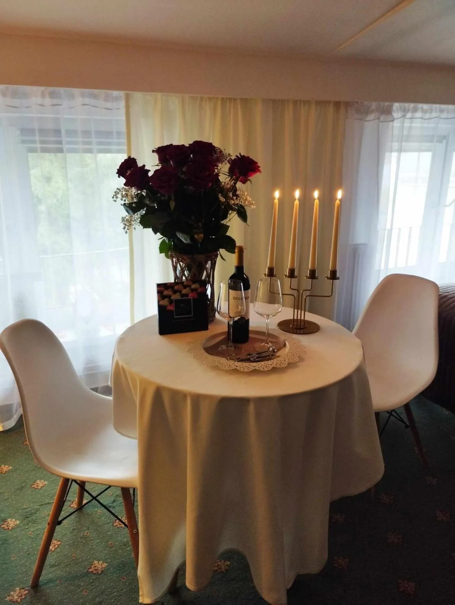 Dining area in Złoty Lin