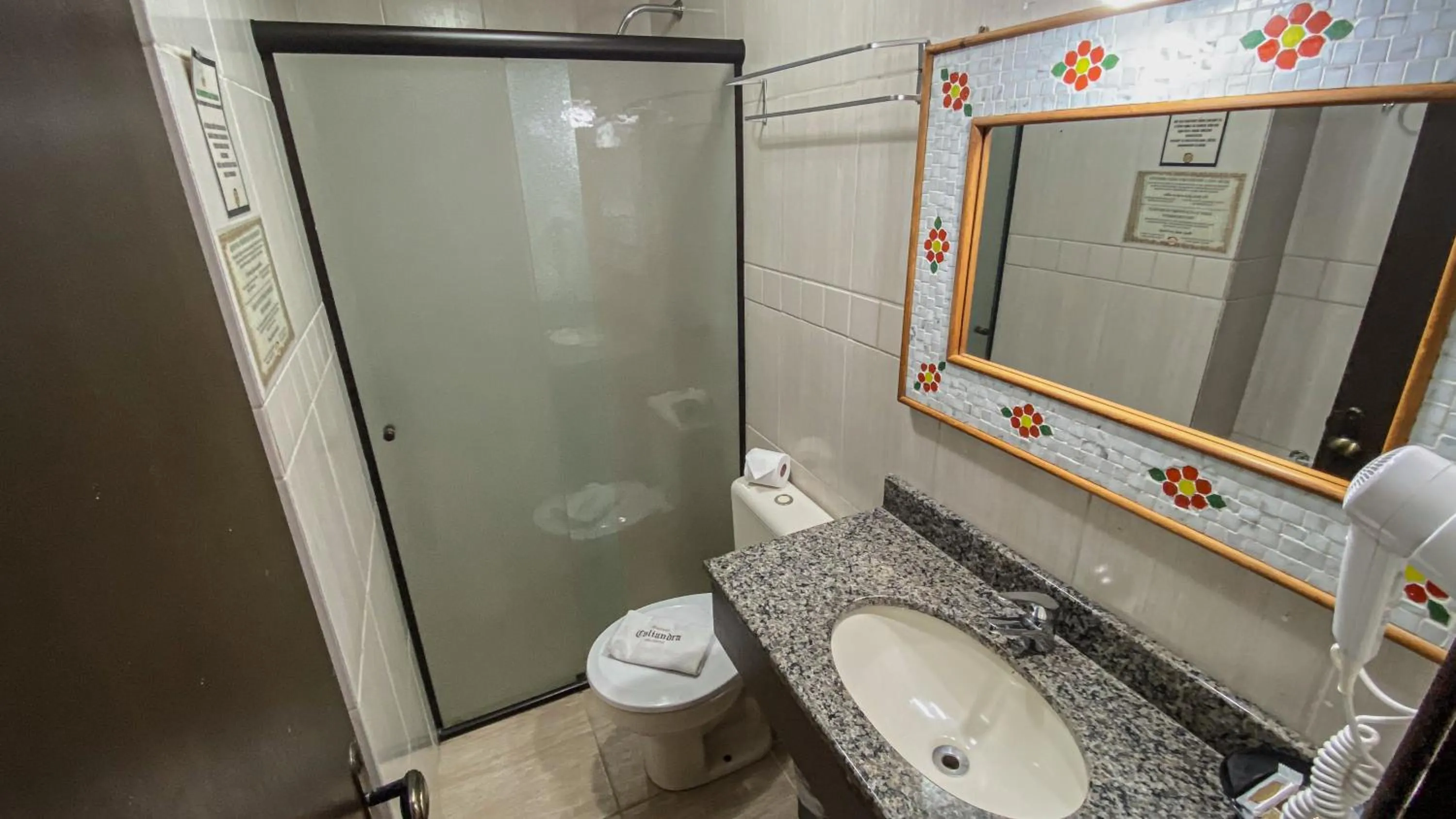 Shower in Pousada Caliandra Da Serra